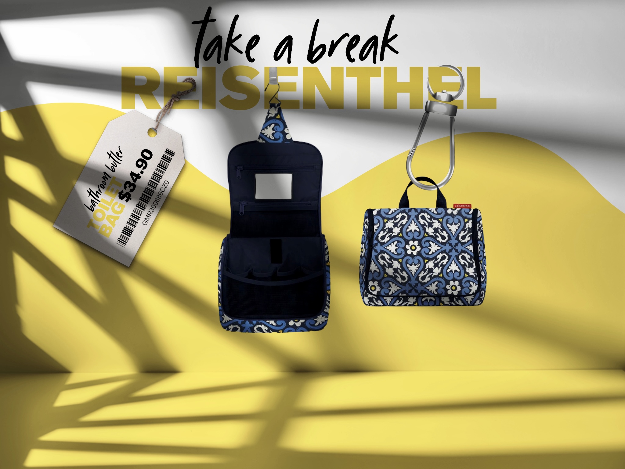 By the Hook Reisenthel Singapore Toiletbag