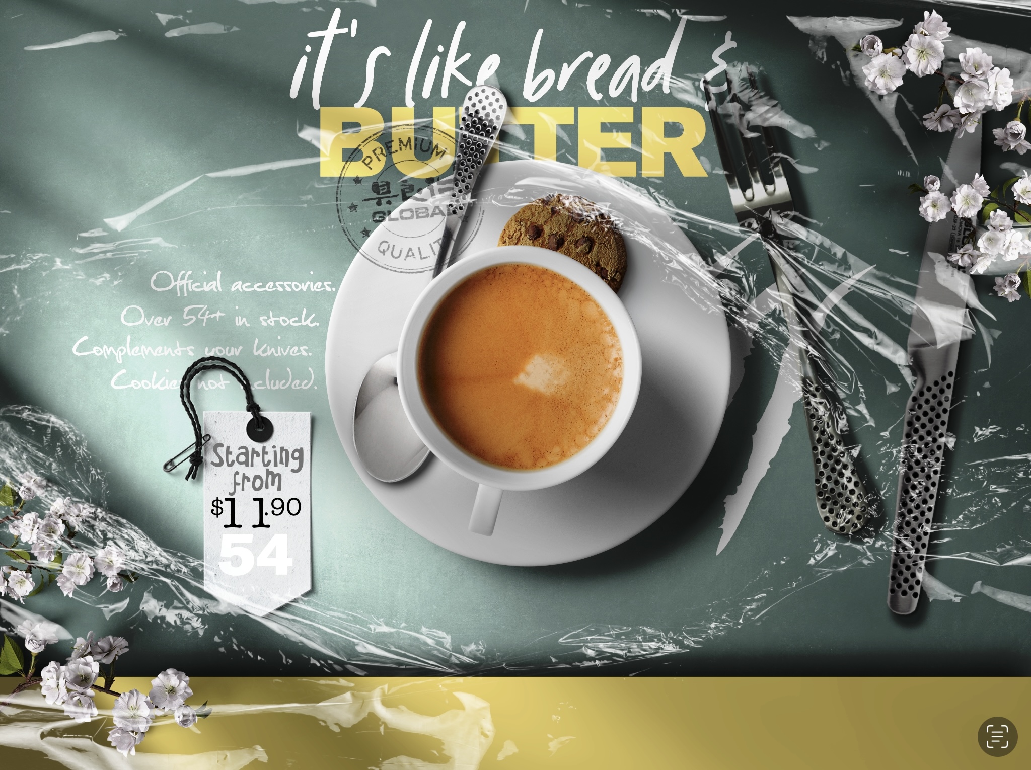 Break of Dawn Global Knives Singapore GT Tableware