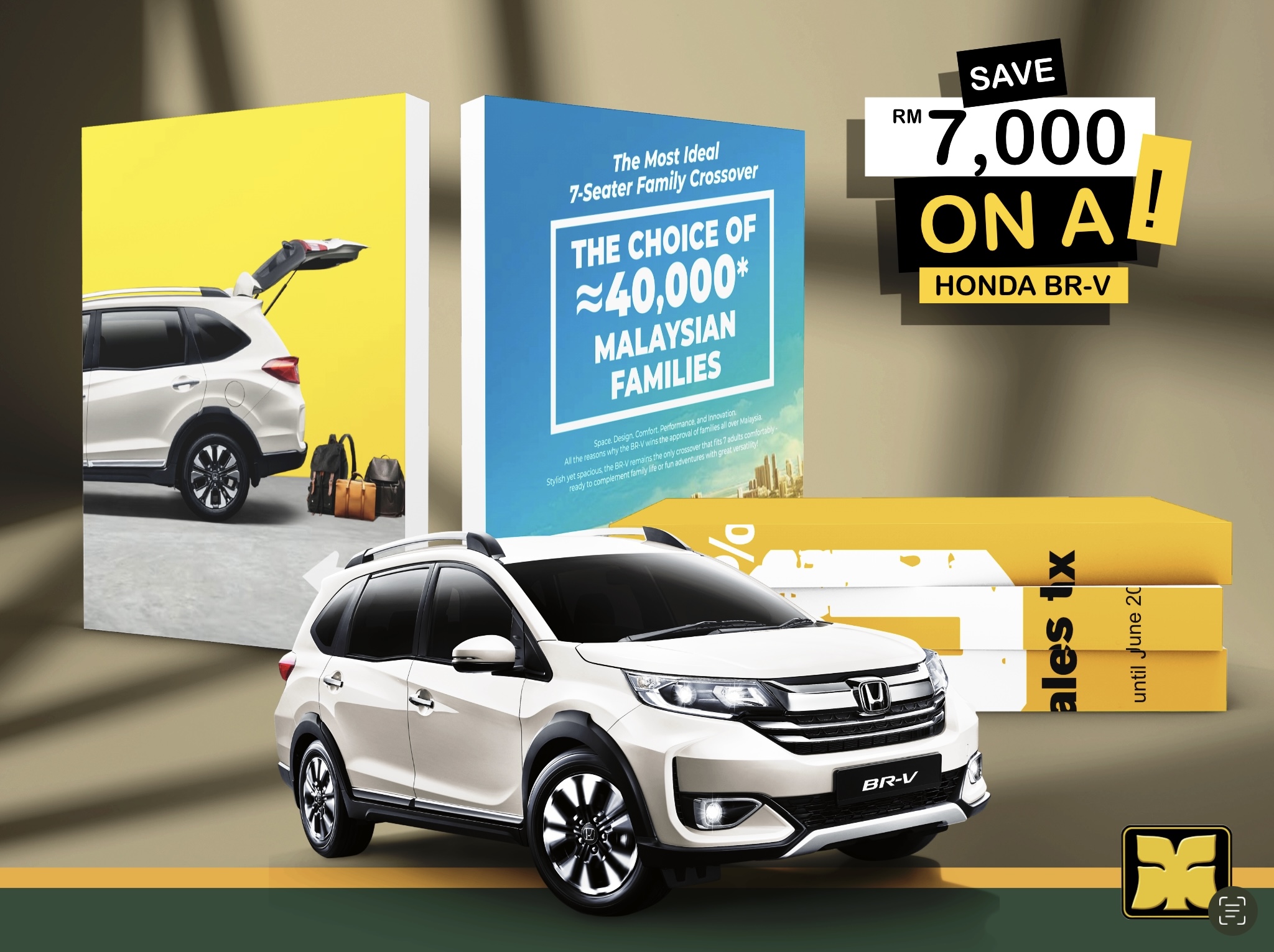 Chapter One Yong Ming Motor Honda Malaysia January 2022 Roaring Rewards Promotion BR-V