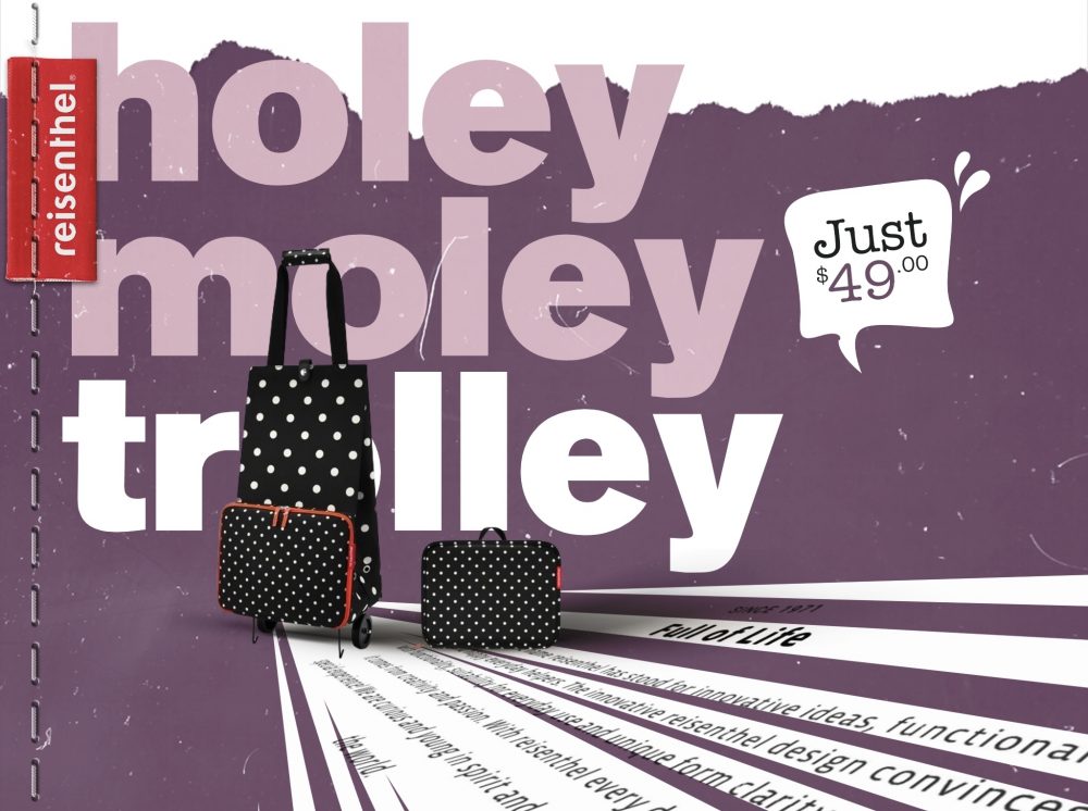 Actually Reisenthel Singapore Holey Moley Trolley