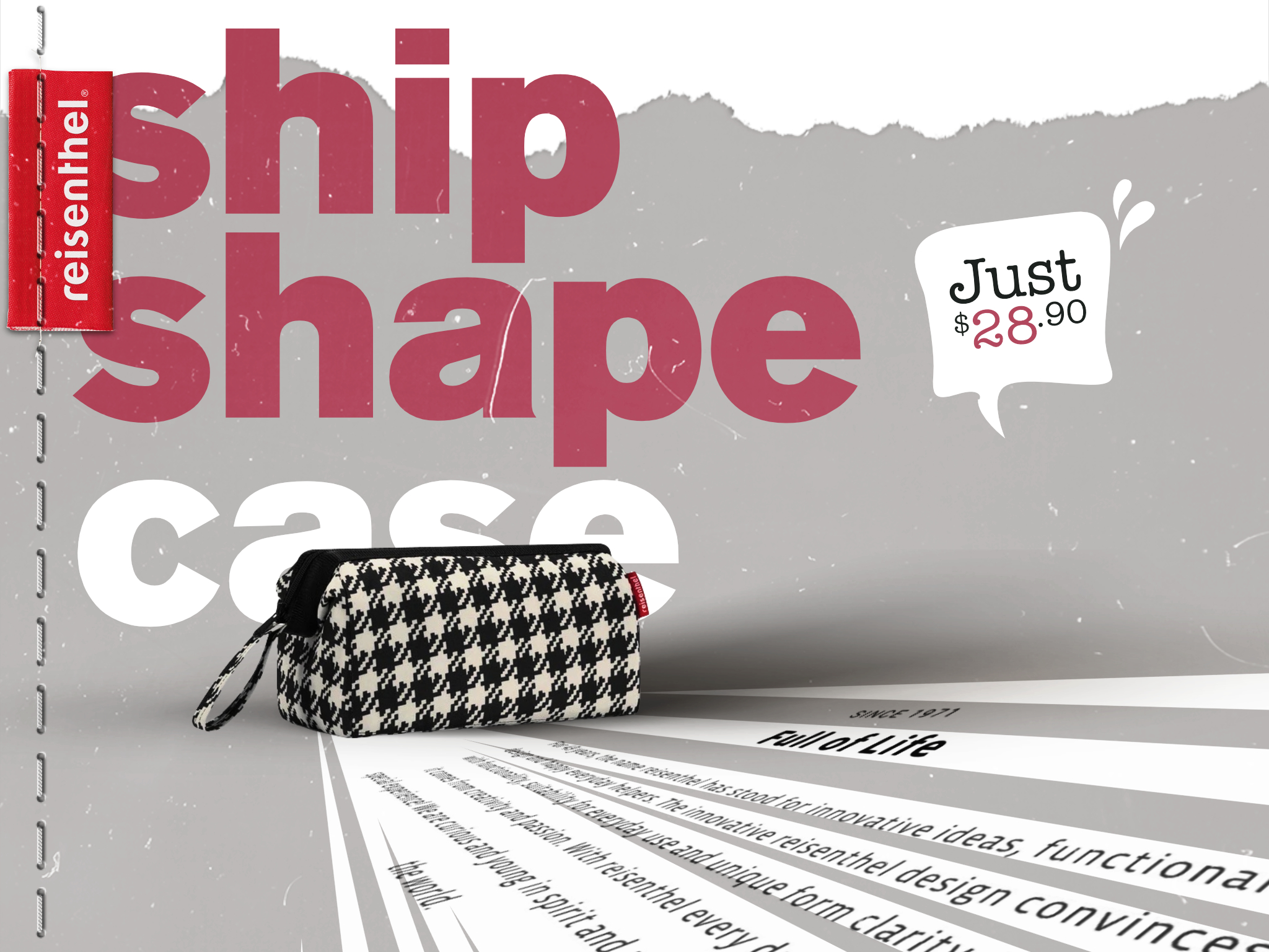 Actually Reisenthel Singapore Ship Shape Case