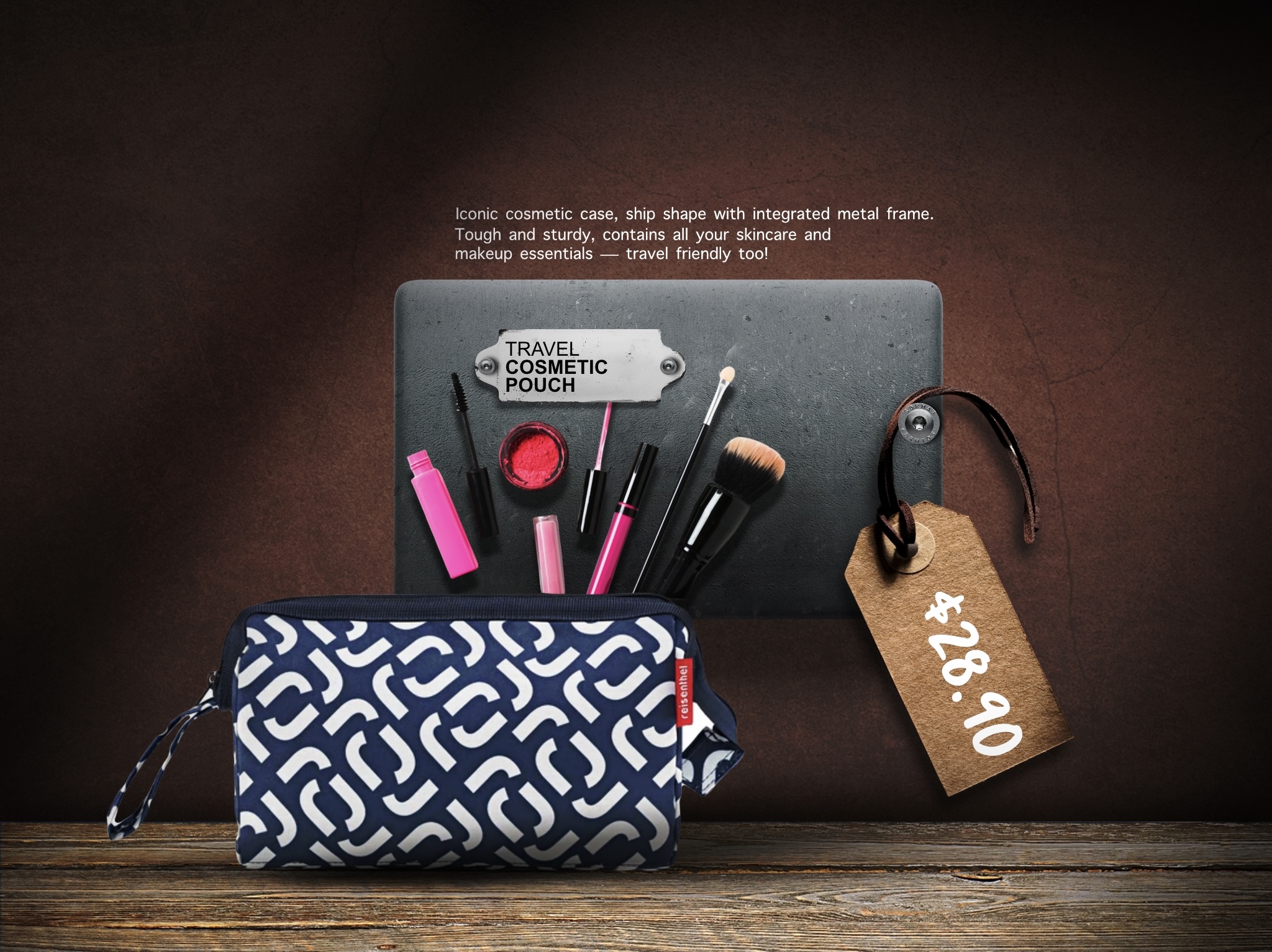 Signature Series Reisenthel Singapore Travelcosmetic Signature Navy