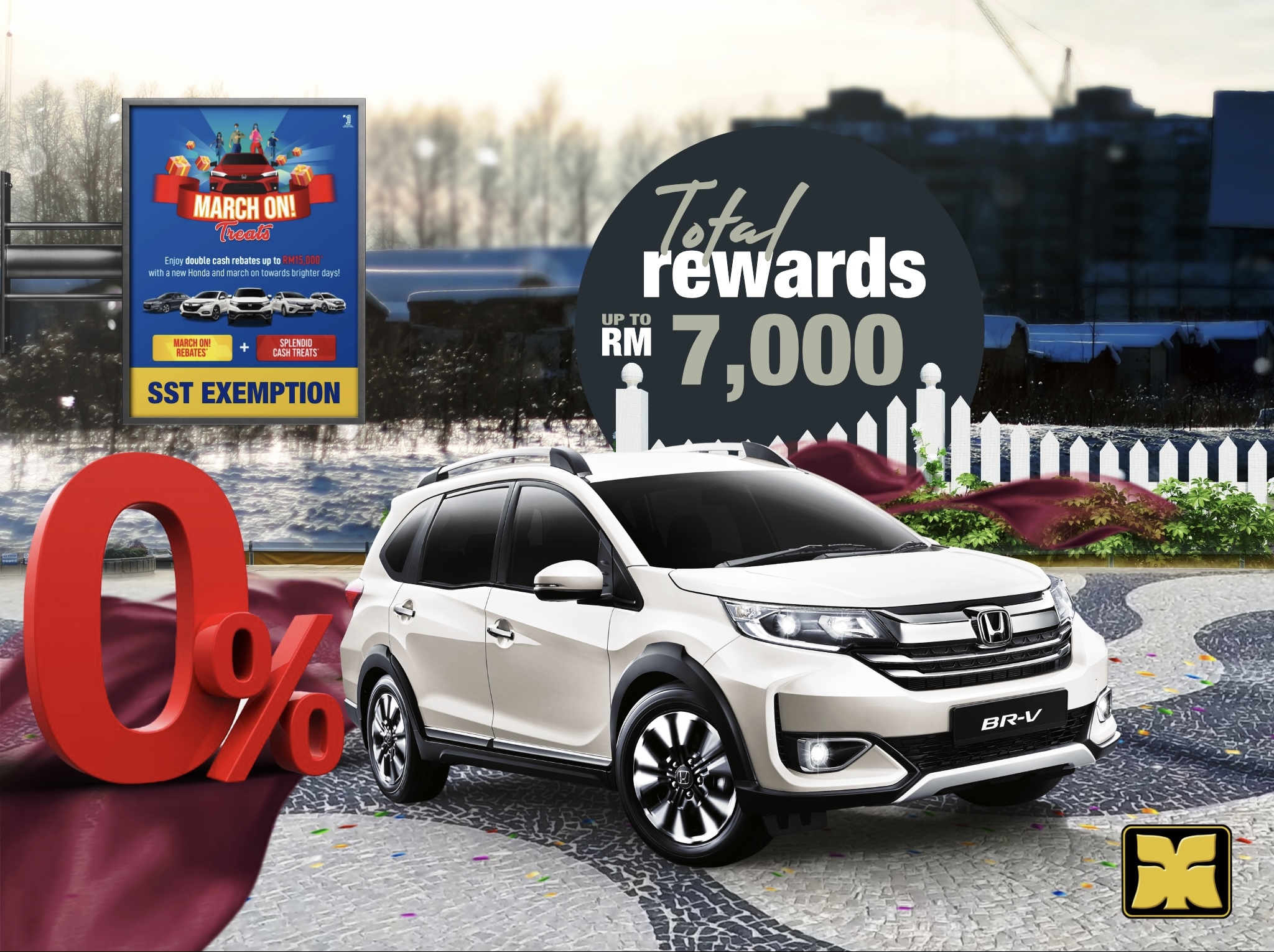 Working Title Yong Ming Motor Honda Malaysia March 2022 Promotion BRV