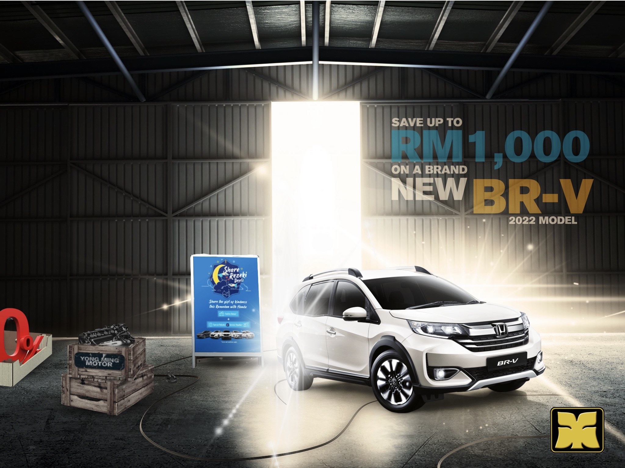 The Warehouse Yong Ming Honda Malaysia April 2022 Promotion Honda BRV