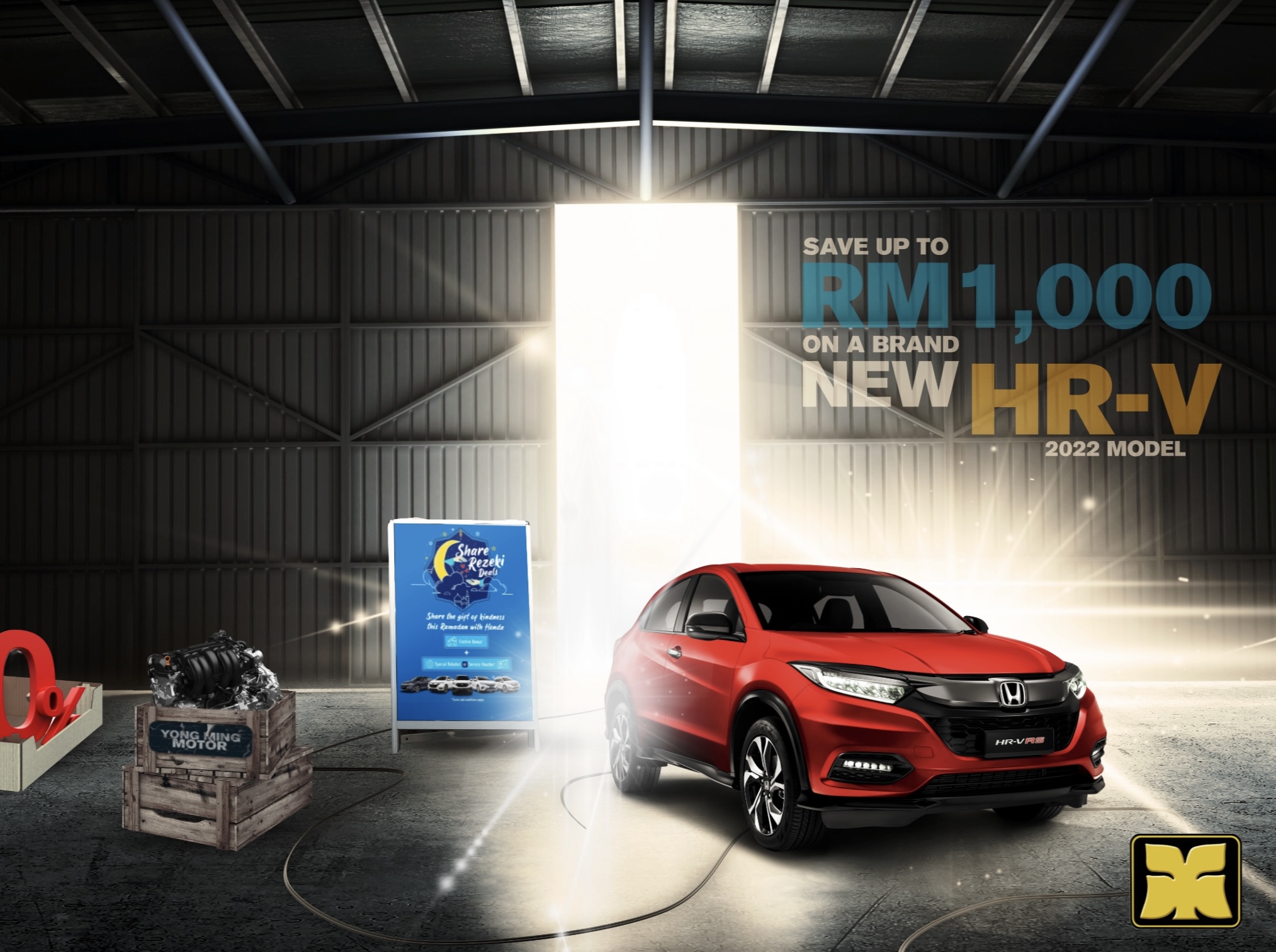 The Warehouse Yong Ming Honda Malaysia April 2022 Promotion Honda HRV