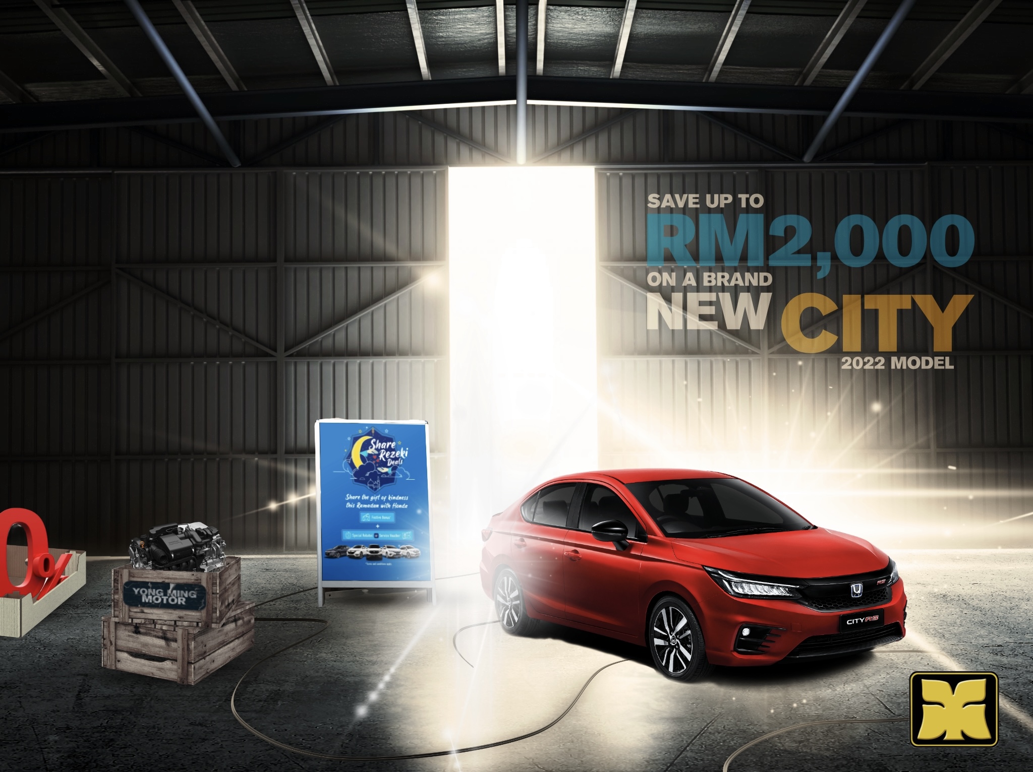The Warehouse Yong Ming Honda Malaysia April 2022 Promotion Honda City