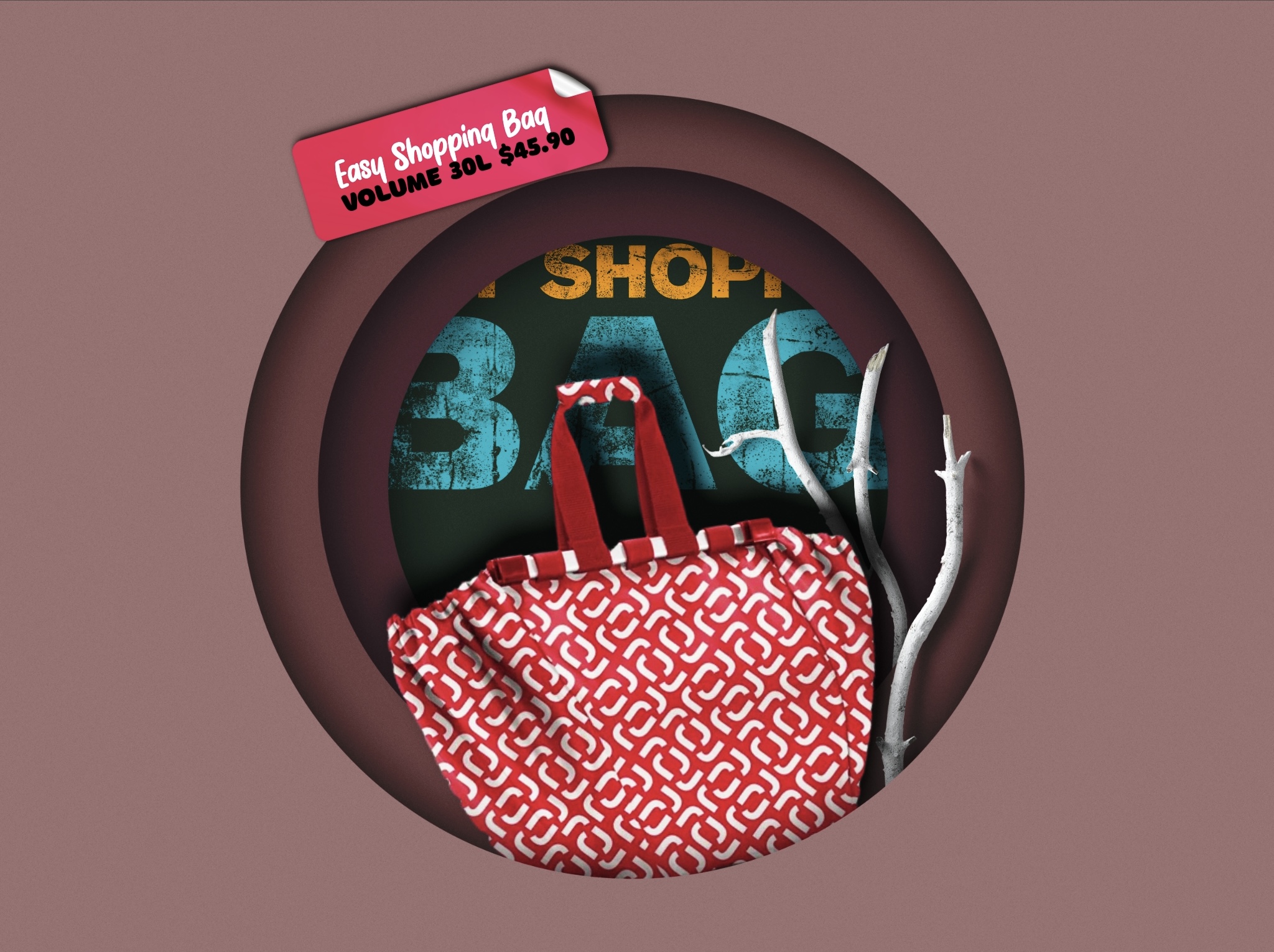 Rika Rosalyn Reisenthel Singapore Easy Shopping Bag