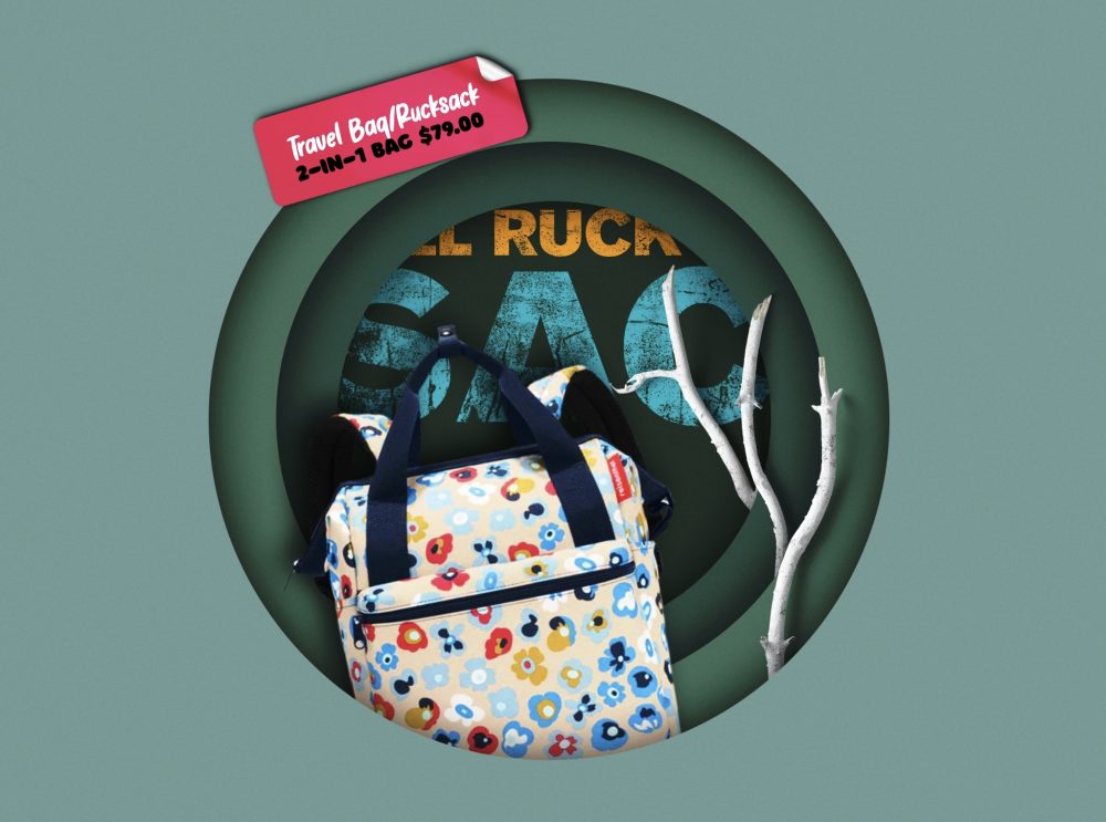 Rika Rosalyn Reisenthel Singapore Travel Bag Rucksack Allrounder R