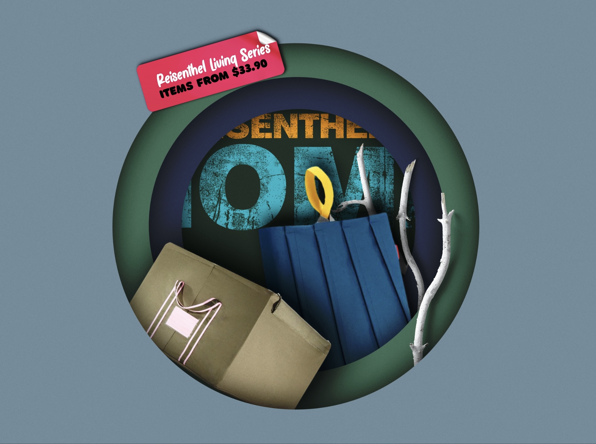 Rika Rosalyn Reisenthel Singapore Living Storagebox Laundrybag