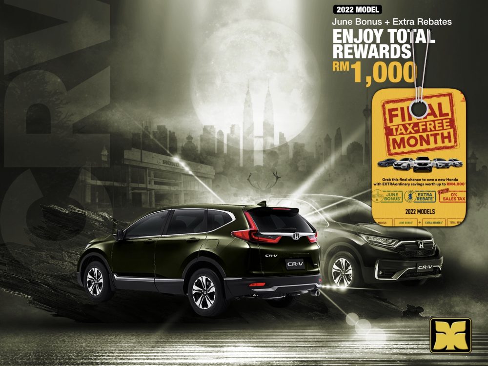 Antler & Trunk Yong Ming Honda Malaysia June 2022 Promotion Honda CRV