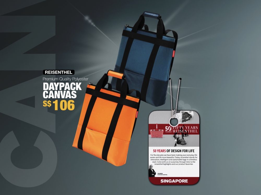 Design for Life Reisenthel Singapore Daypack Canvas