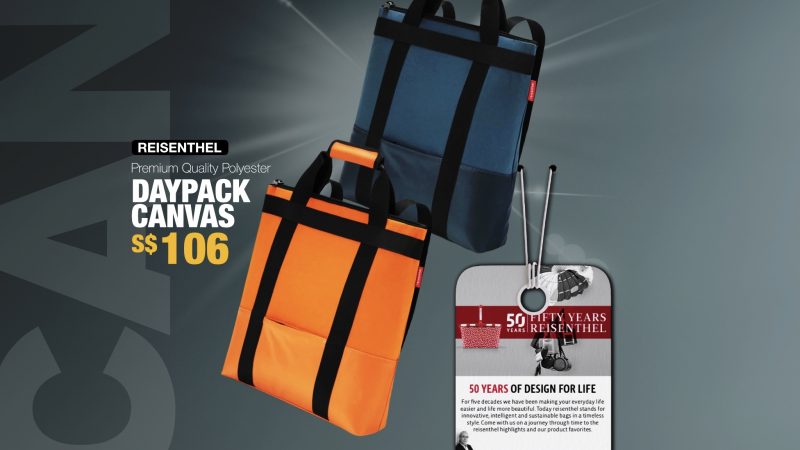 Design for Life Reisenthel Singapore Daypack Canvas