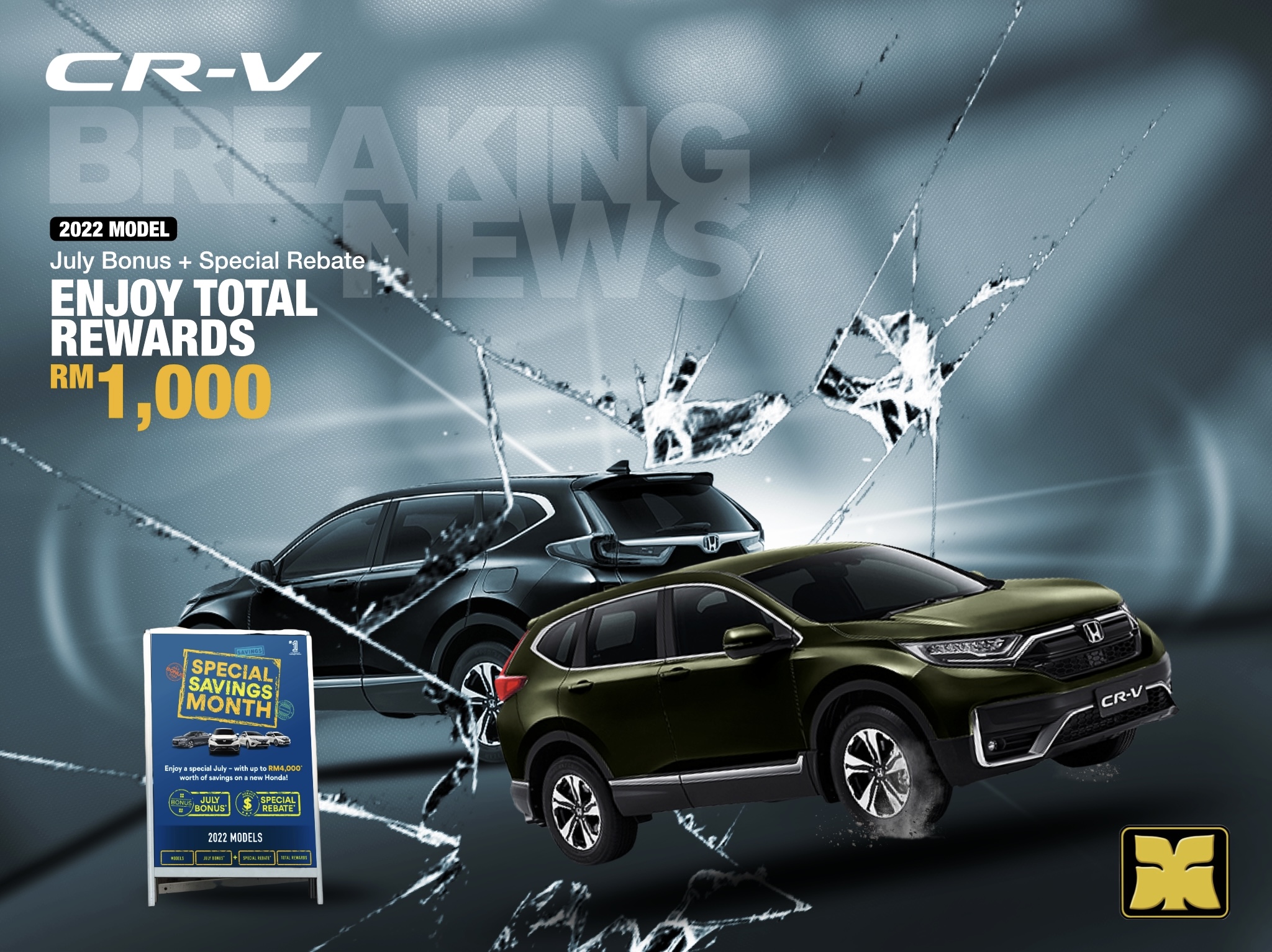 Legal High Yong Ming Honda Malaysia July 2022 Promotion Honda CRV