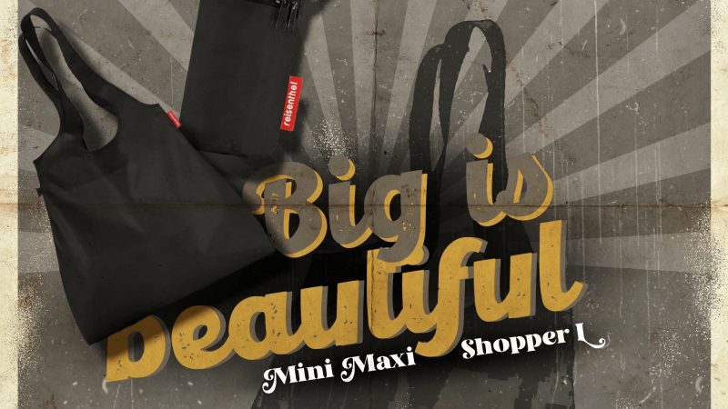 Statement Piece Reisenthel Singapore Mini Maxi Shopper L Black