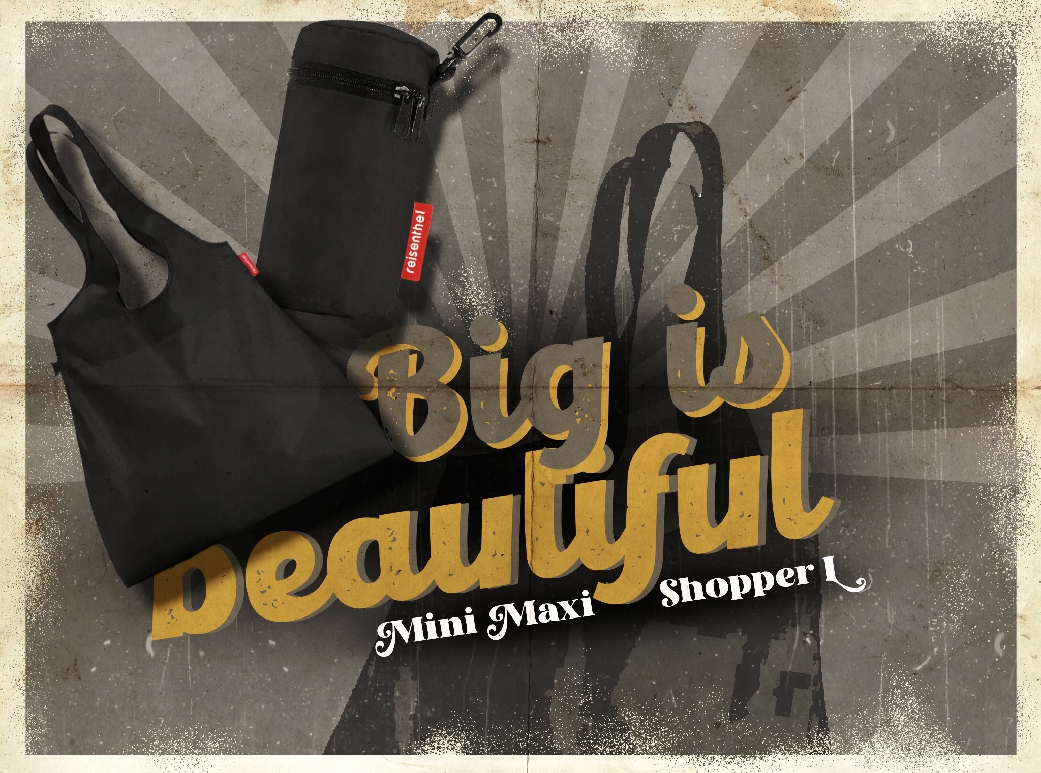 Statement Piece Reisenthel Singapore Mini Maxi Shopper L Black