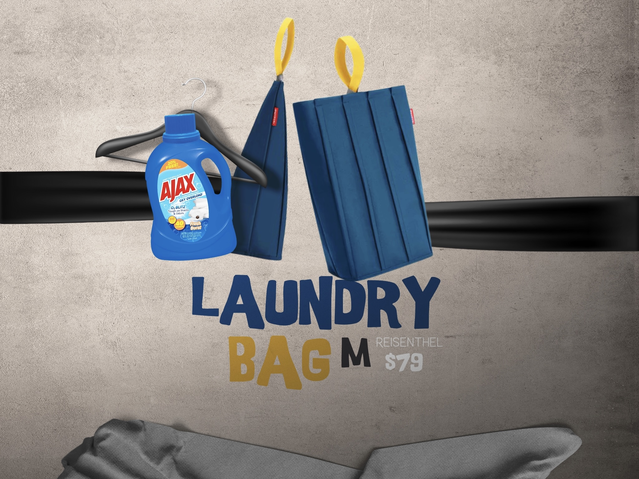 Half Past Nine Reisenthel Singapore Laundry Bag