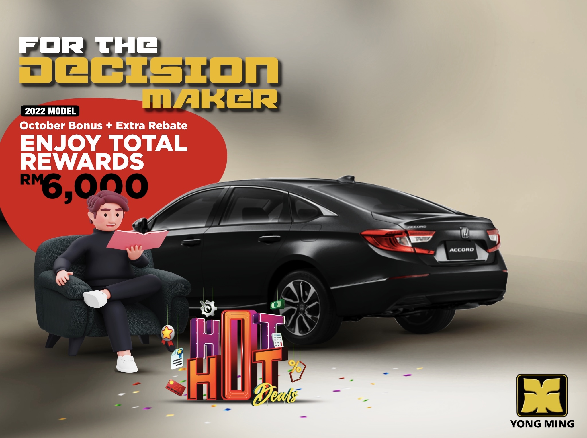 Ivy League Yong Ming Honda Malaysia October 2022 Promotion Honda Accord