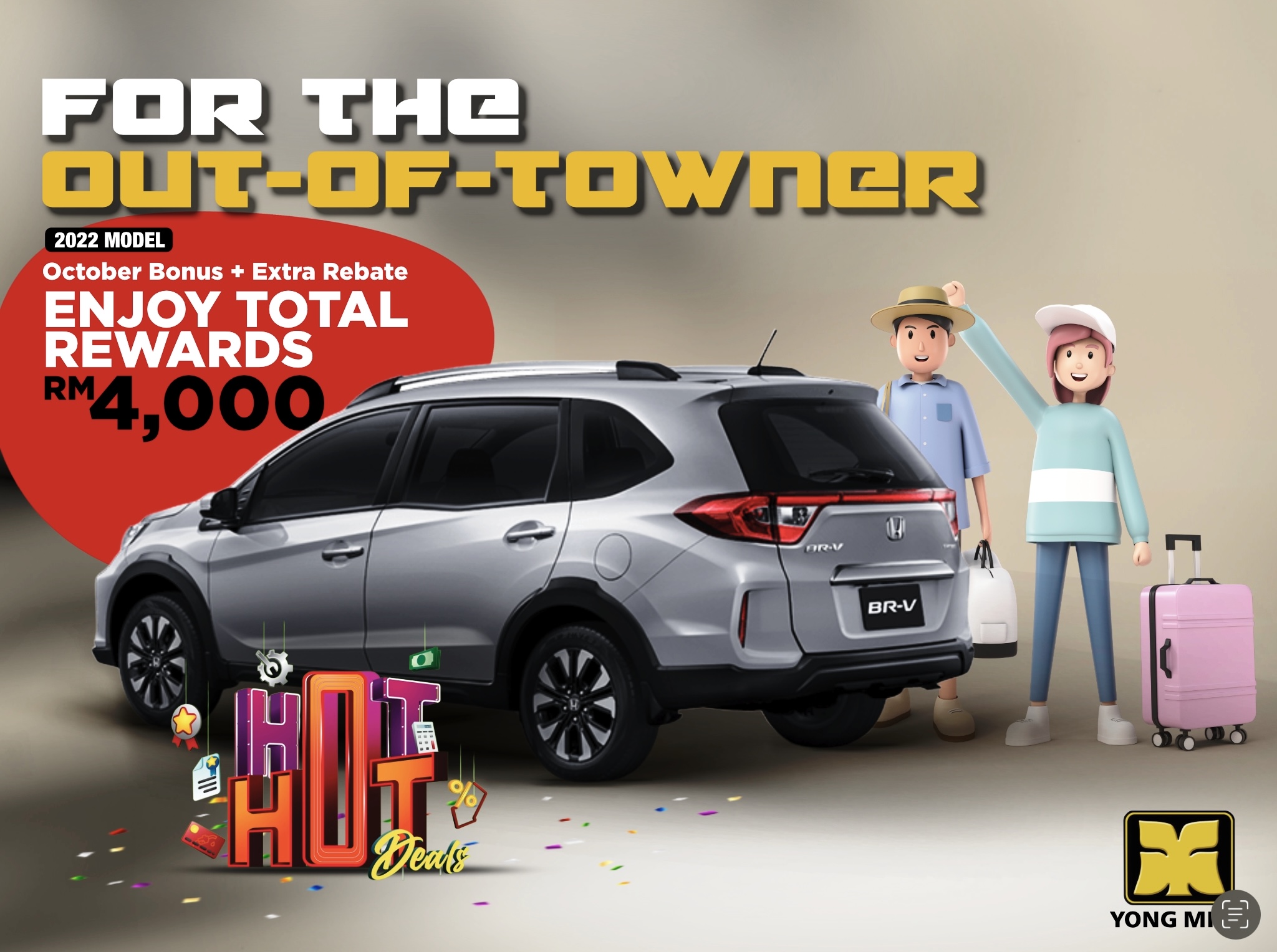 Ivy League Yong Ming Honda Malaysia October 2022 Promotion Honda BRV