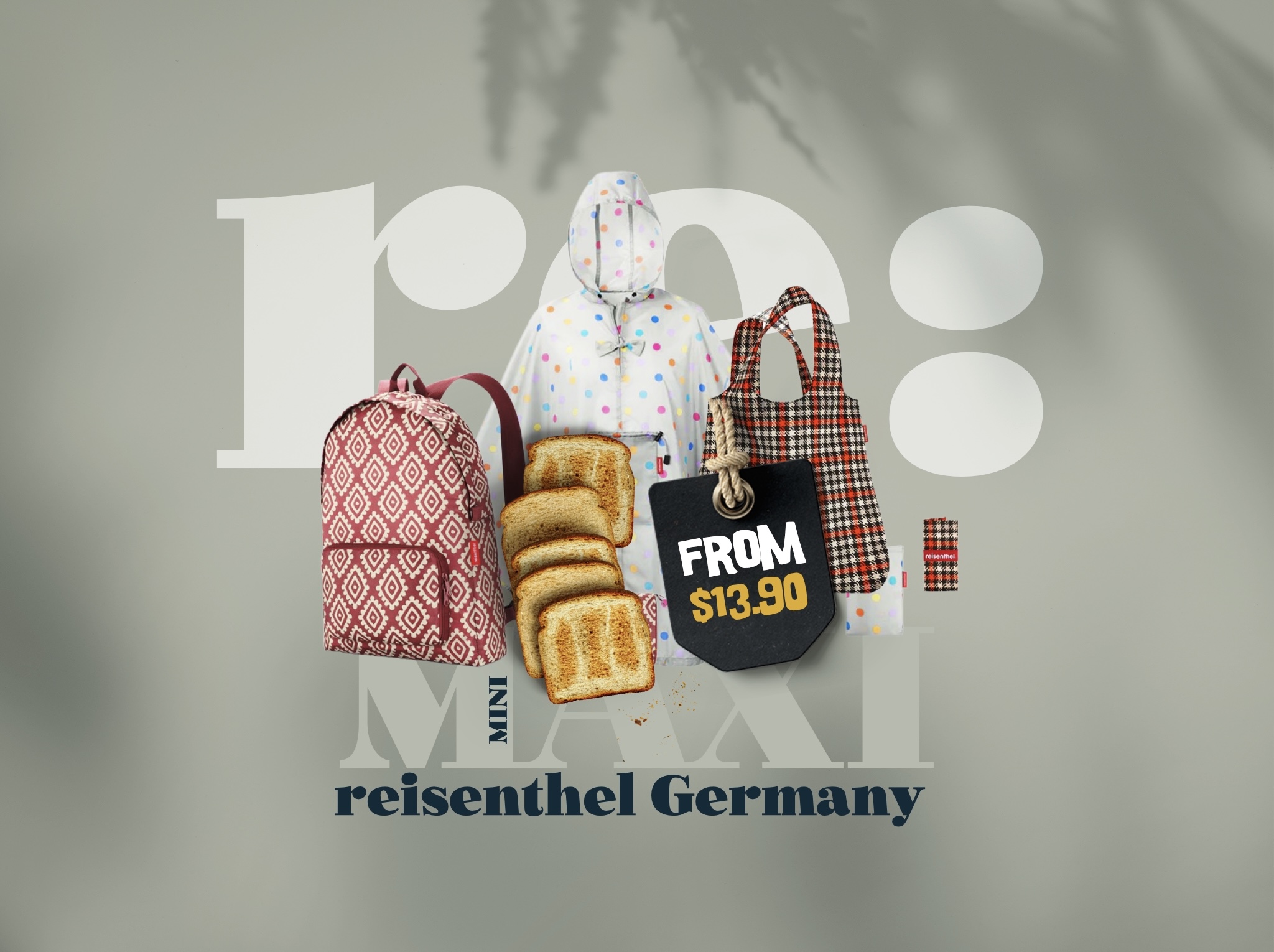 Kofi & Kreem Reisenthel Singapore Mini Maxi