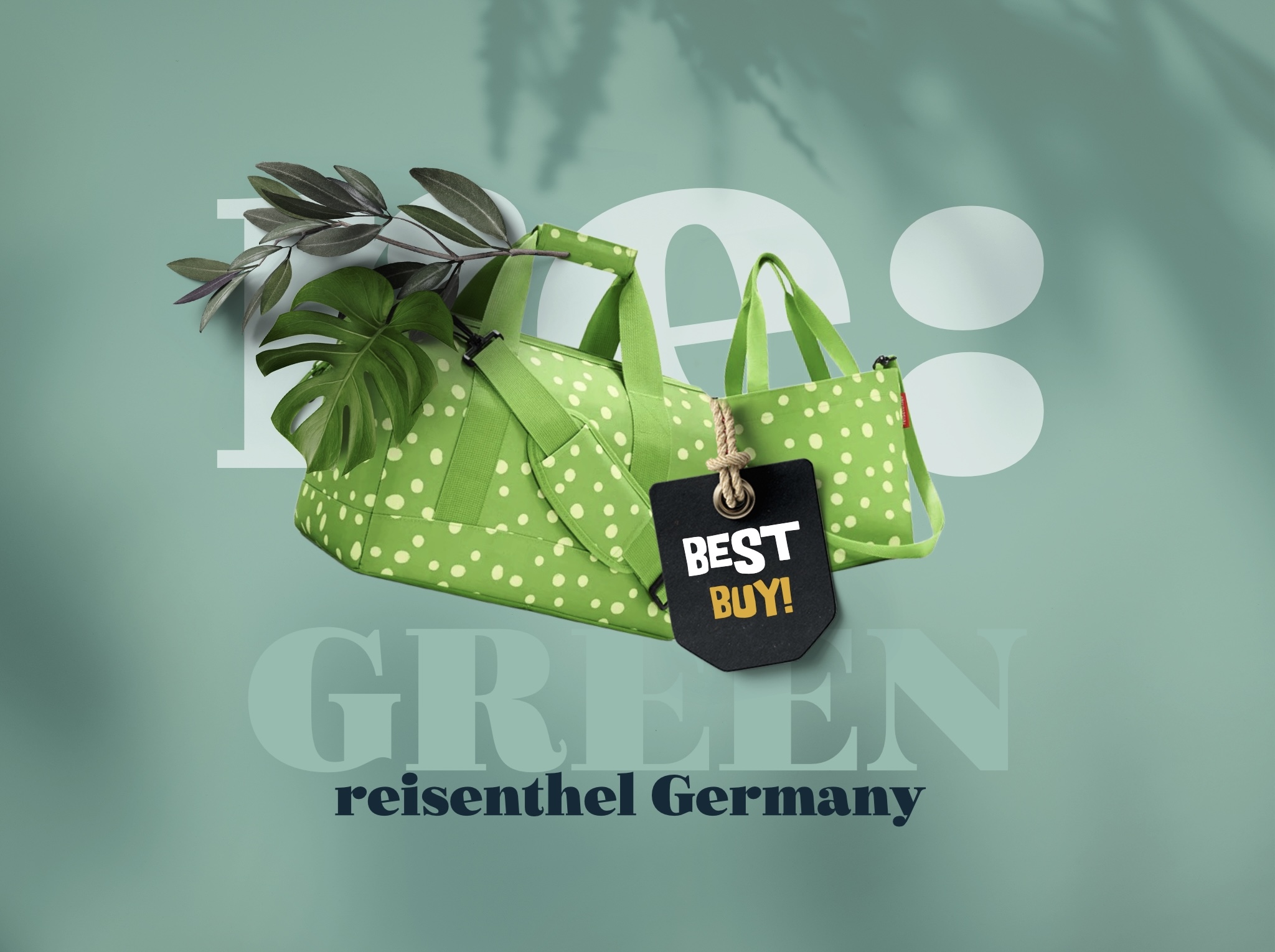 Kofi & Kreem Reisenthel Singapore Spots Green