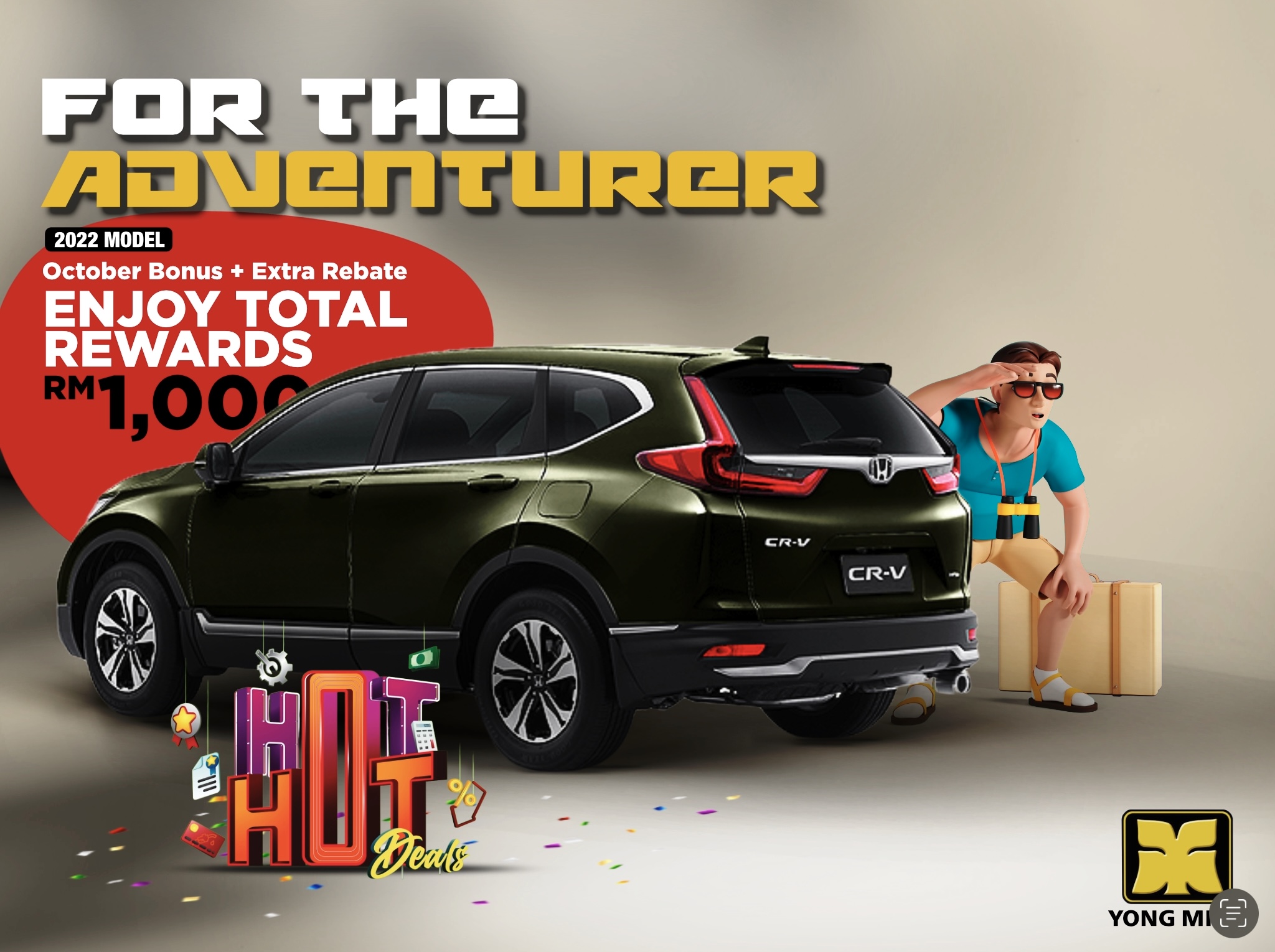 Ivy League Yong Ming Honda Malaysia October 2022 Promotion Honda CRV
