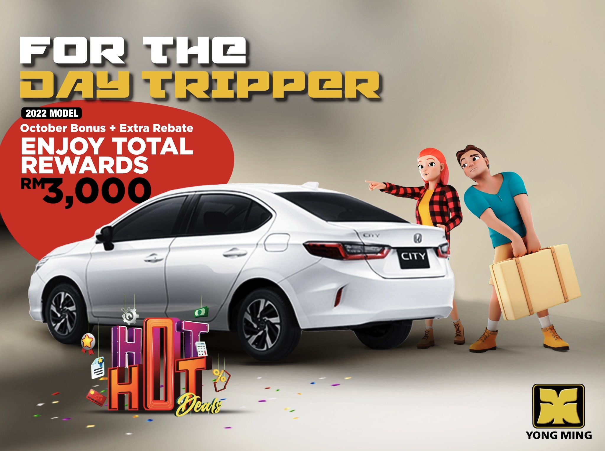 Ivy League Yong Ming Honda Malaysia October 2022 Promotion Honda City