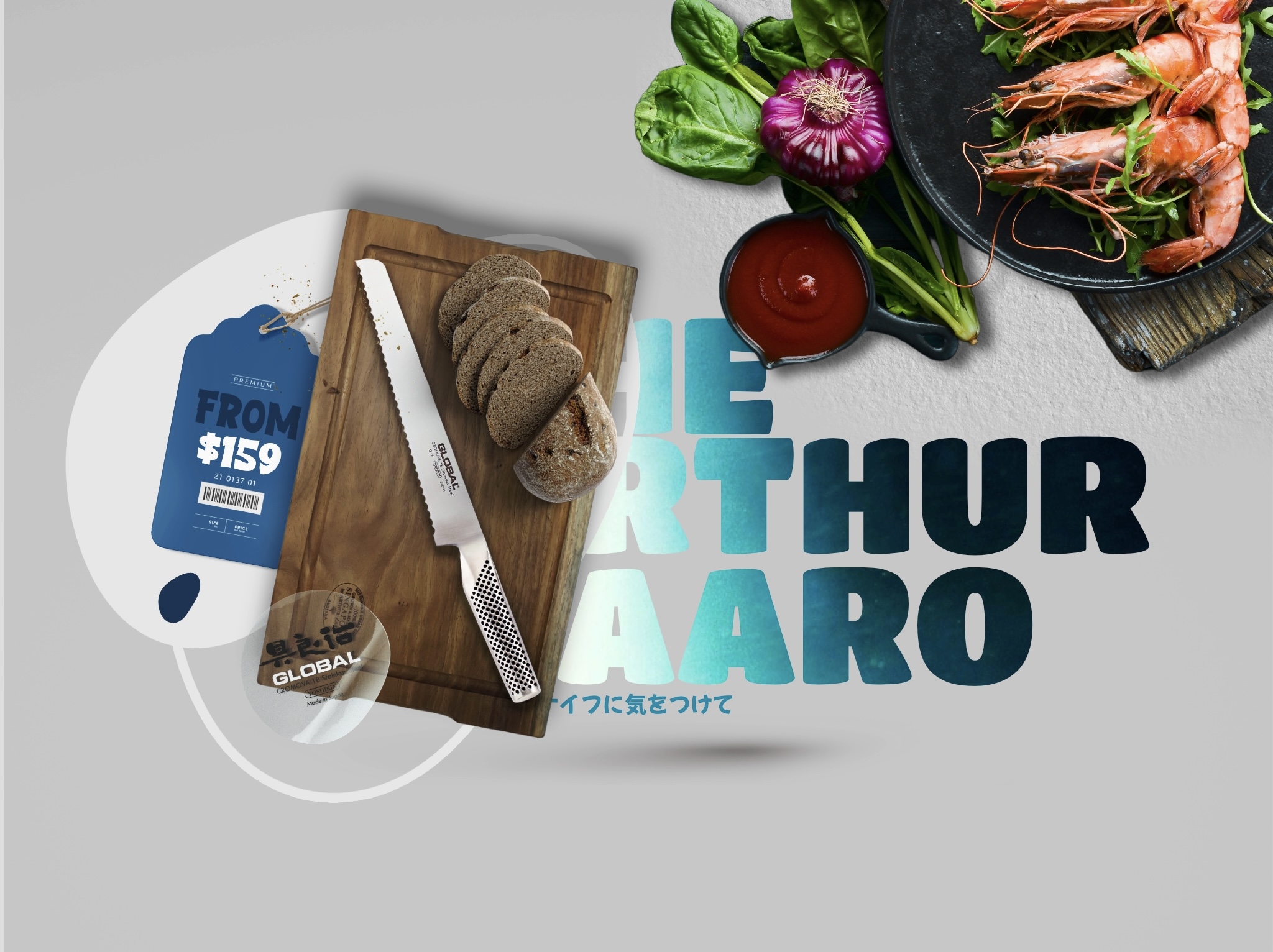 Fancy Feast Global Knives Singapore The Arthur Zaaro Chopping Boards