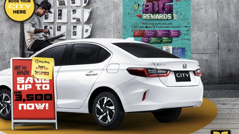 Sidewalk Shuffle Yong Ming Honda Malaysia November 2022 Promotion Honda City
