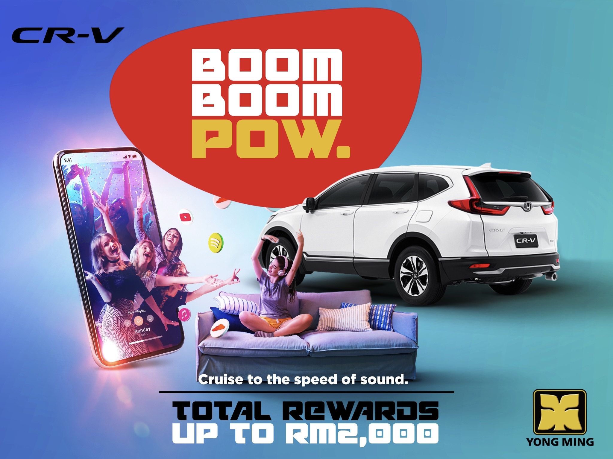 The Retro Mix Yong Ming Honda Malaysia February 2023 Promotion Honda CR-V