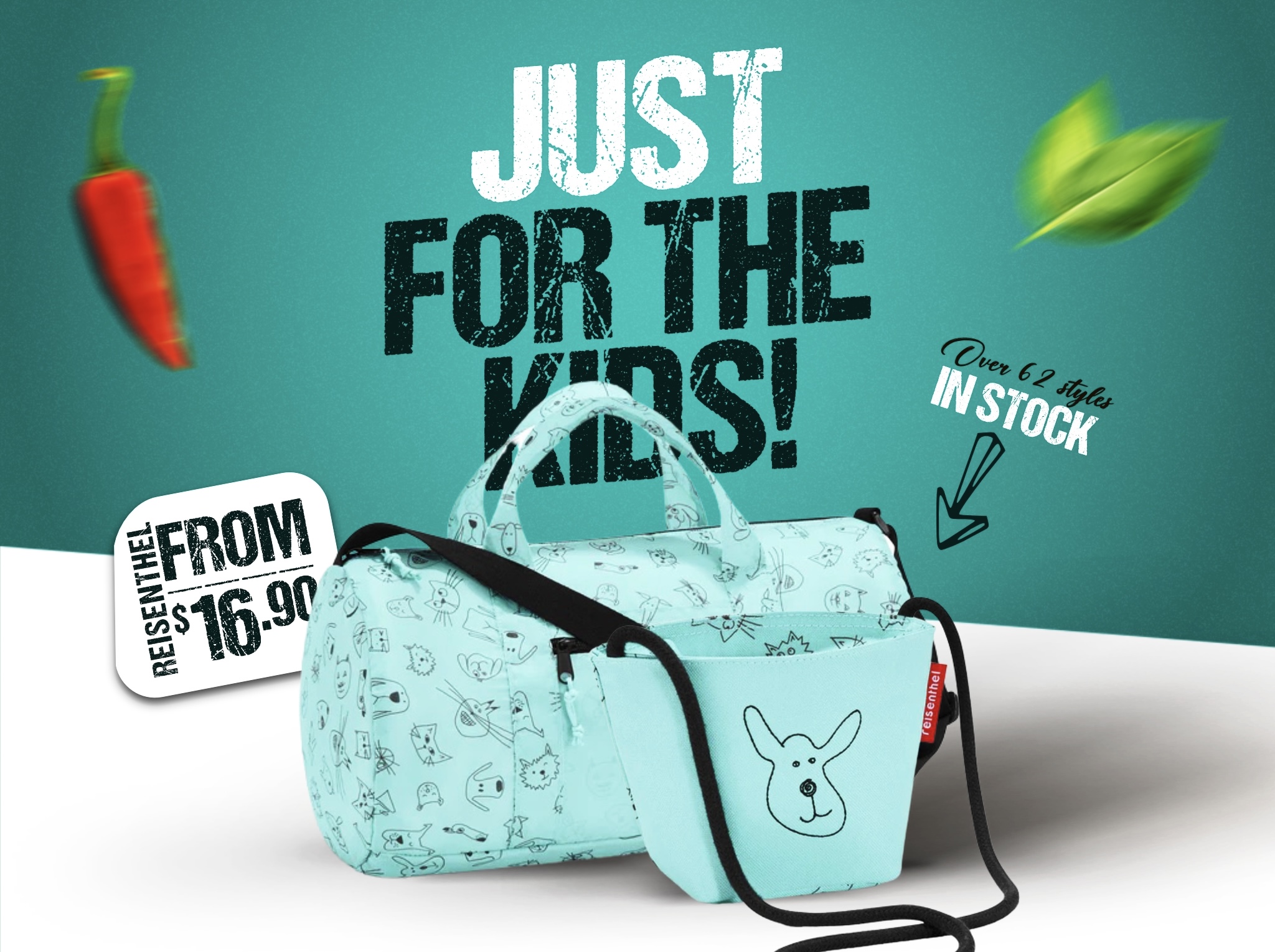 Detergent Reisenthel Singapore Duffle Bag Kids