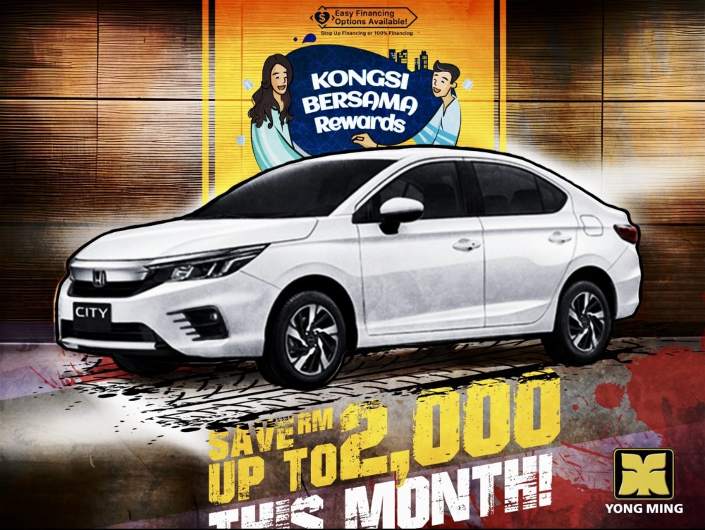 March of Fury Yong Ming Honda Malaysia March 2023 Promotion Honda City