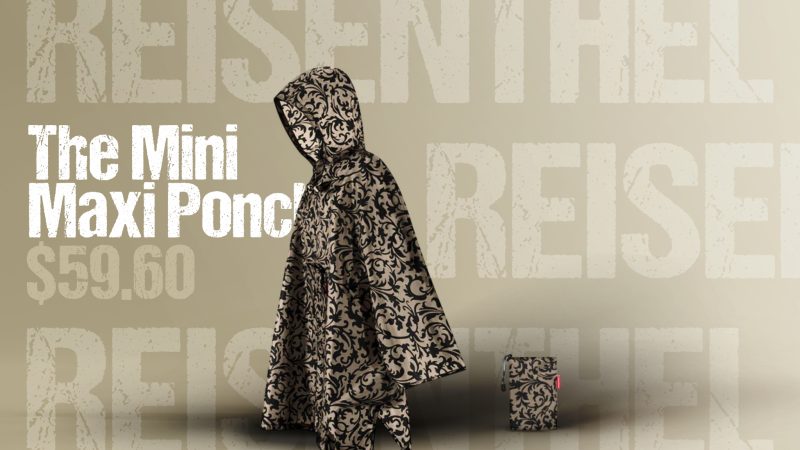 Lemon Fizz Reisenthel Singapore The Mini Maxi Poncho Baroque Taupe