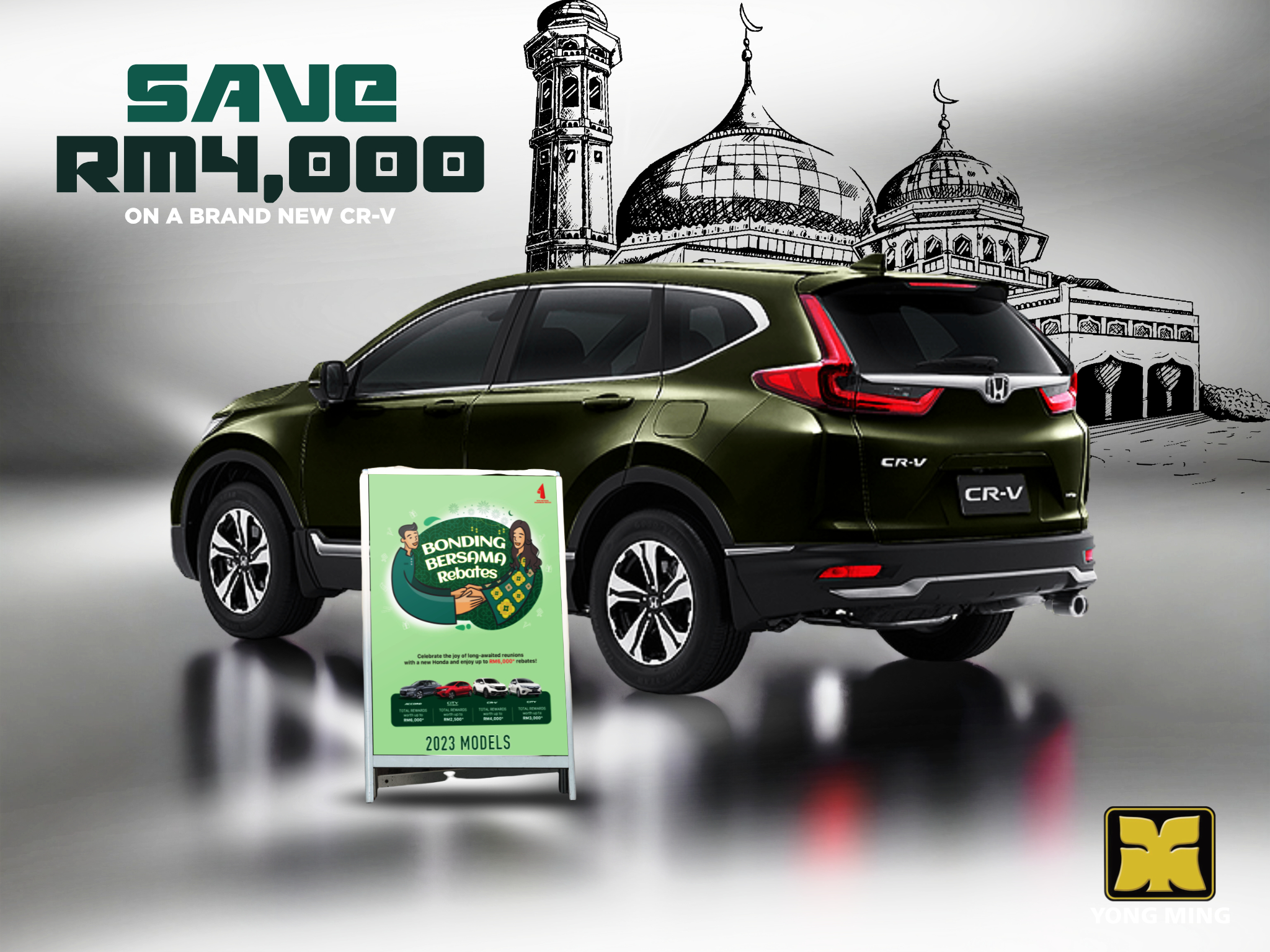 Congregate Yong Ming Honda Malaysia April 2023 Promotion Honda CRV