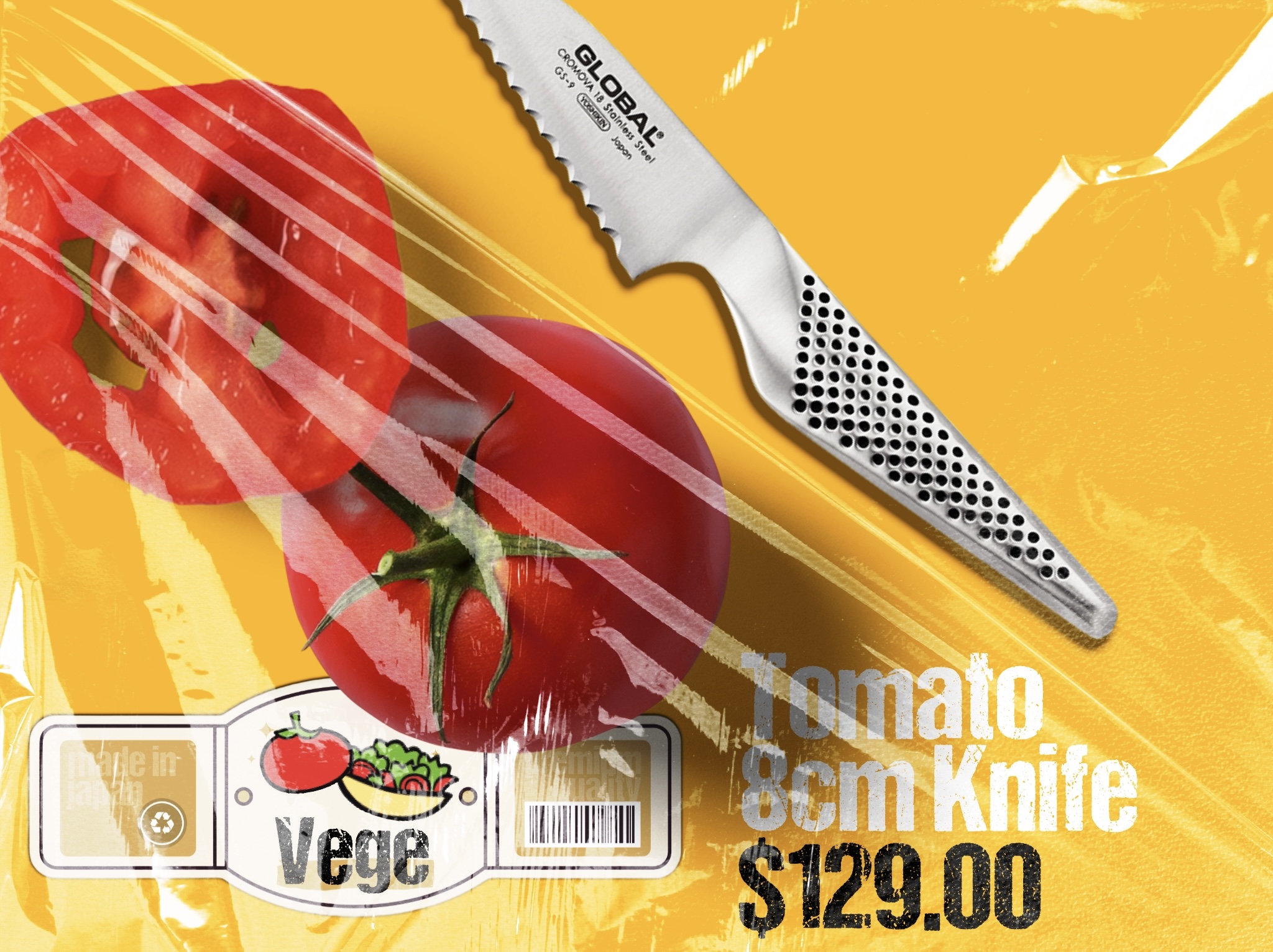 Fillet Flexible Global Knives Singapore GS-9