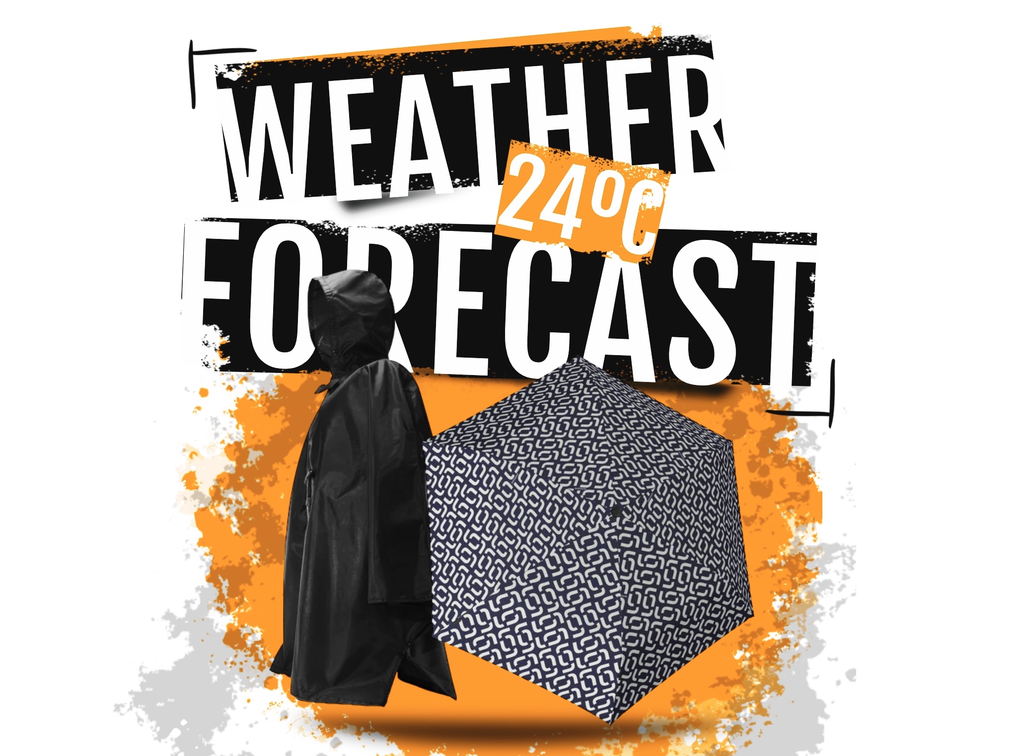Polymer Reisenthel Singapore Weather Forecast Umbrella Poncho