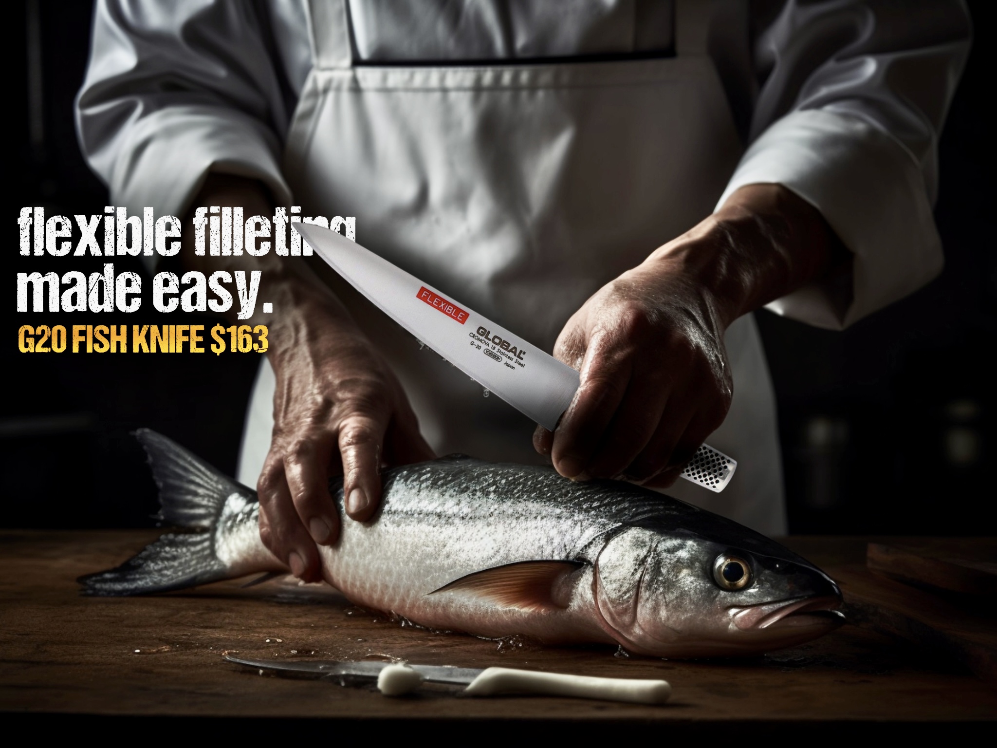 Mel’s Diner Global Knives Singapore G20 Fish Knife