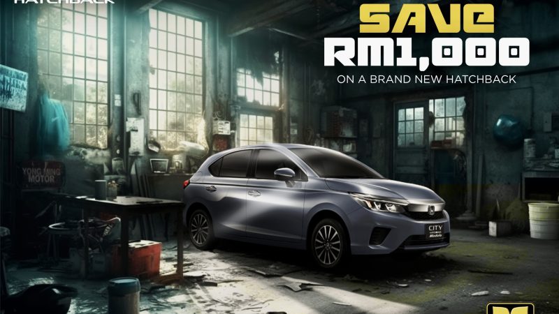 Hopscotch Yong Ming Honda Malaysia May 2023 Promotion Honda City Hatchback