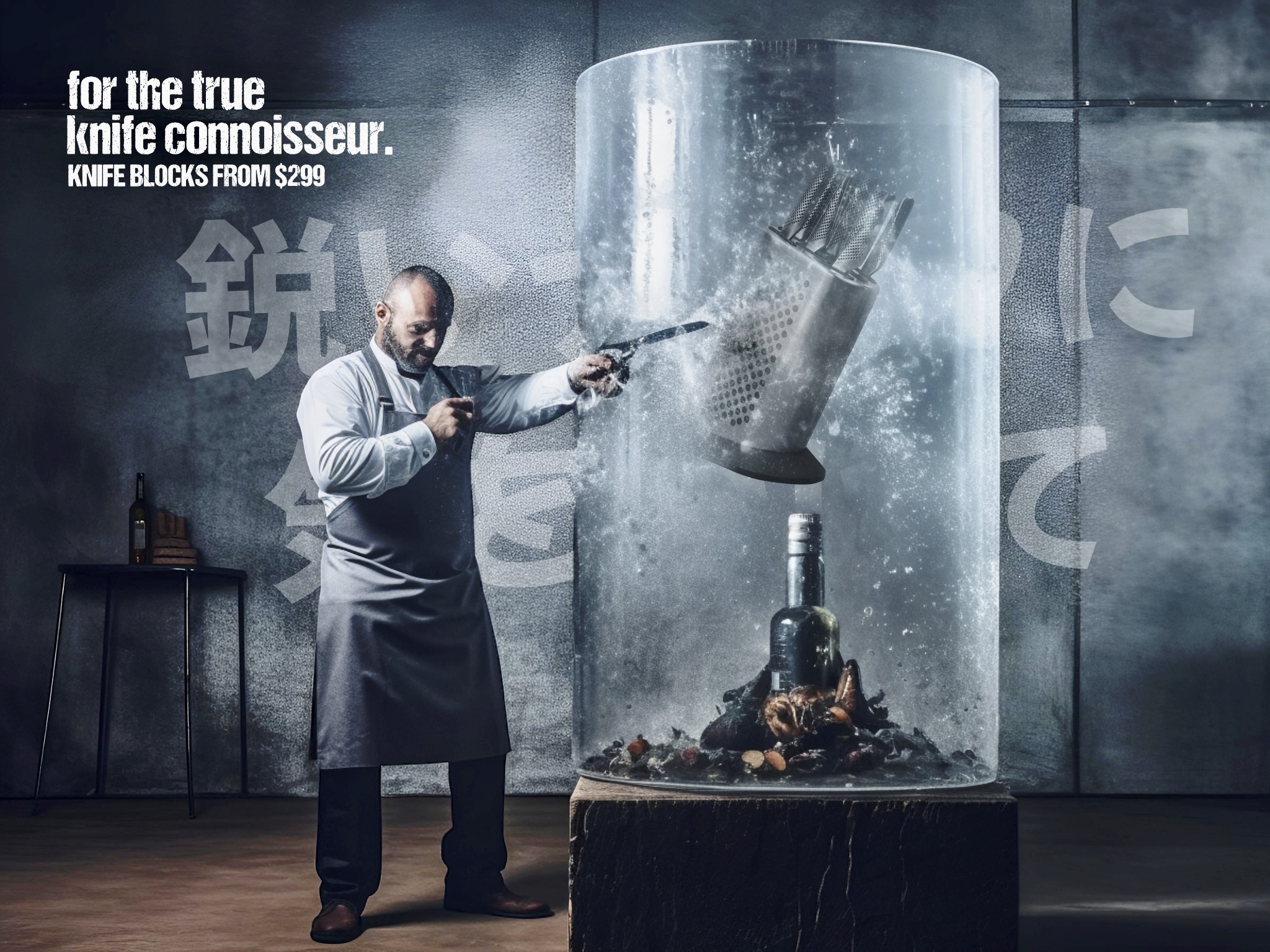 Pound of Flesh Global Knives Singapore Global Kitchen Knife Block