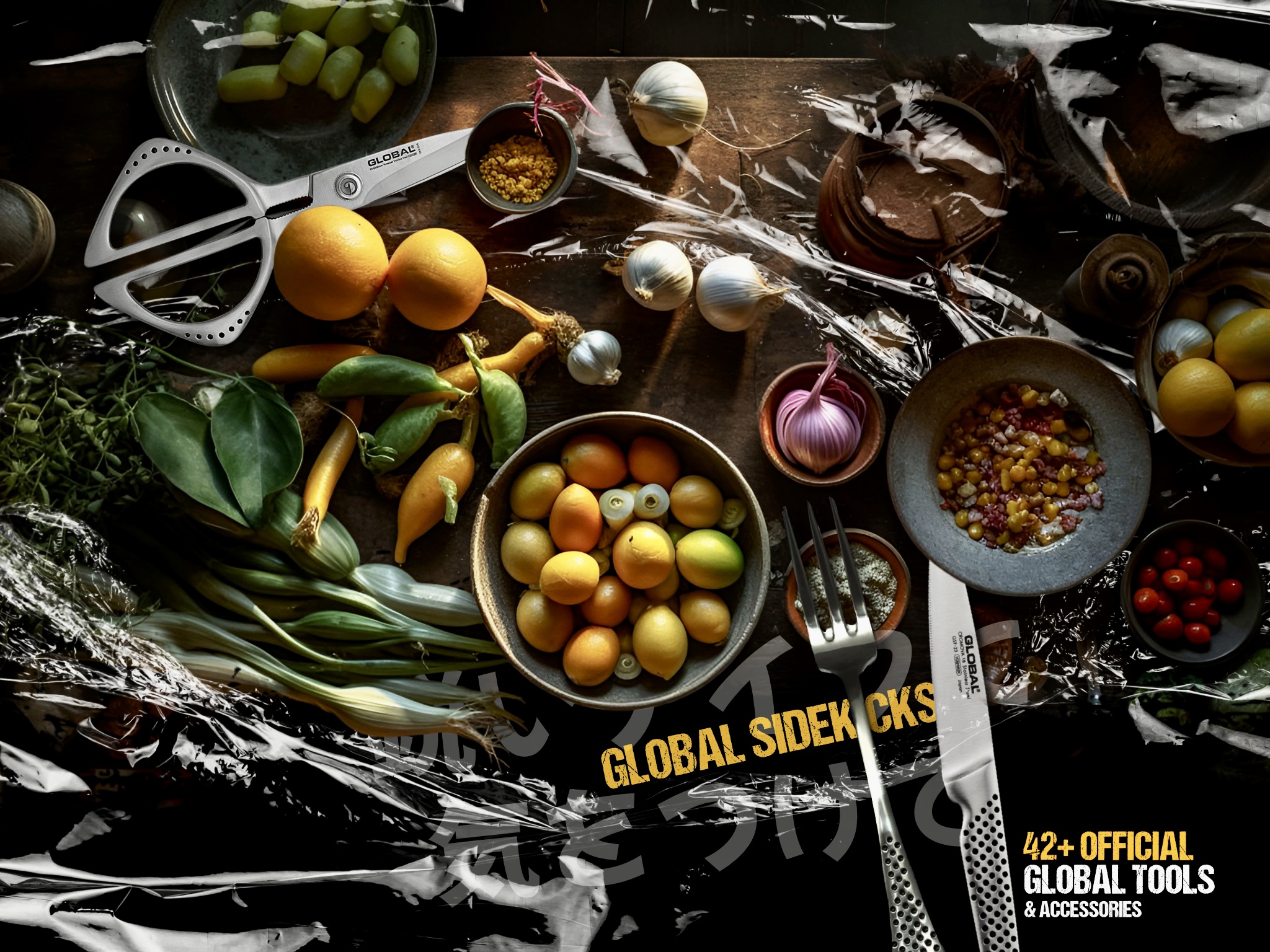 Yellow Mustard Global Knives Singapore Global Accessories