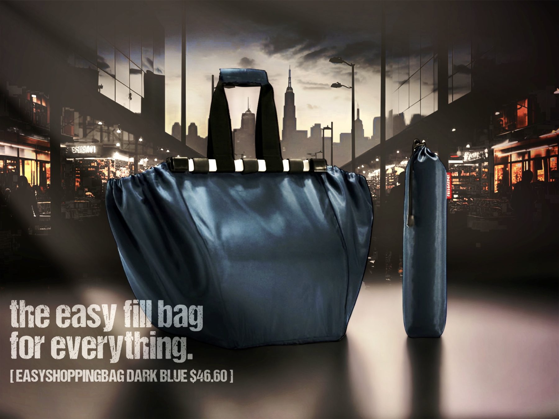 The Common Era Reisenthel Singapore Easyshoppingbag Dark Blue
