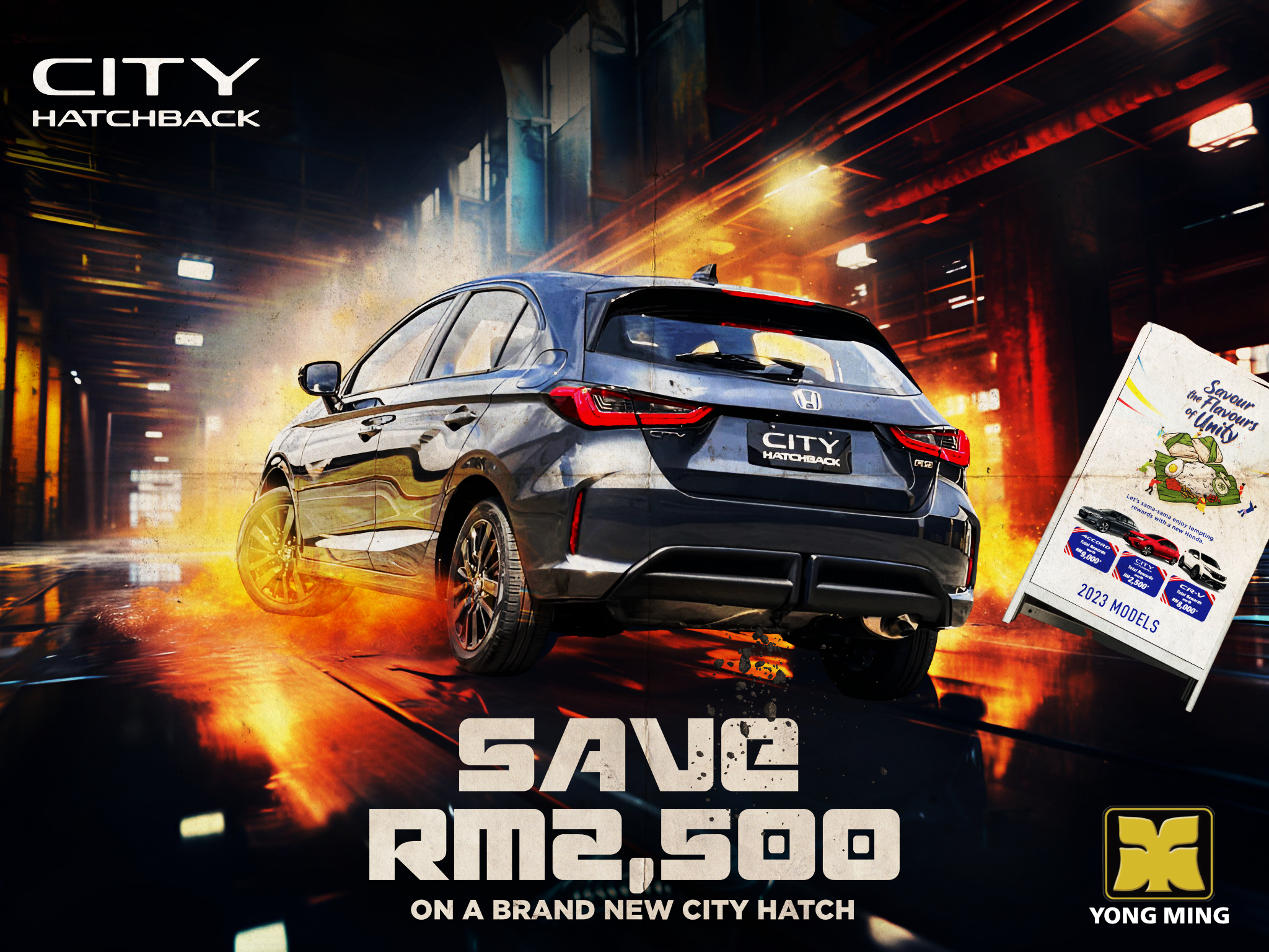 Sakura Spirit Yong Ming Honda Malaysia August 2023 Promotion Honda City Hatchback