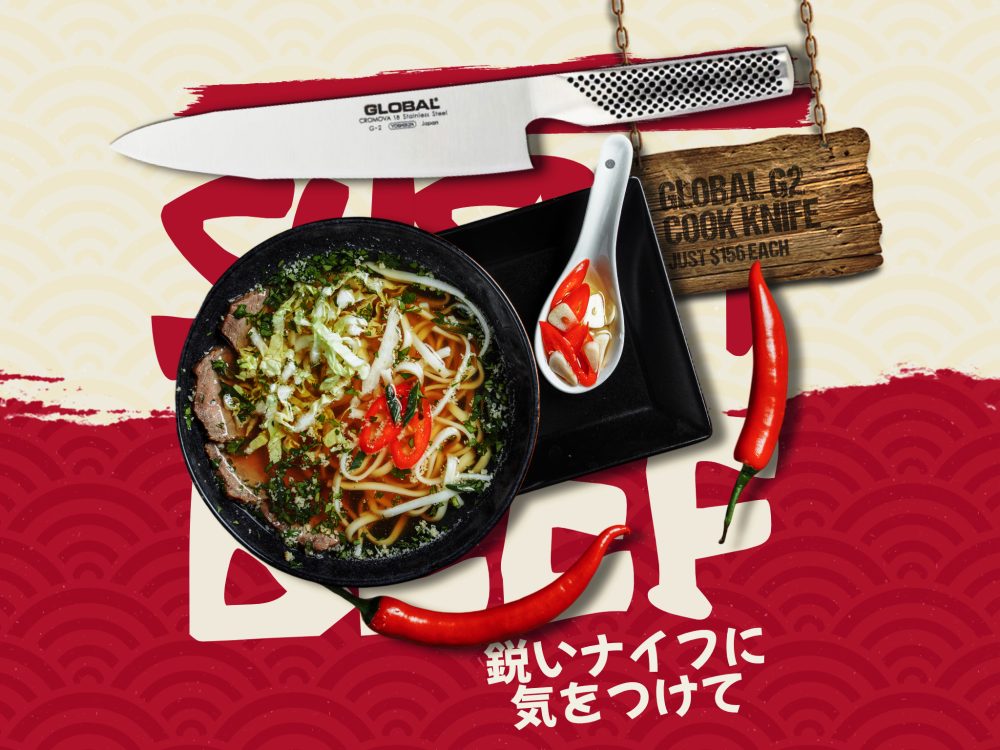 Sushi Social Global Knives Singapore G-2 Cook Knife