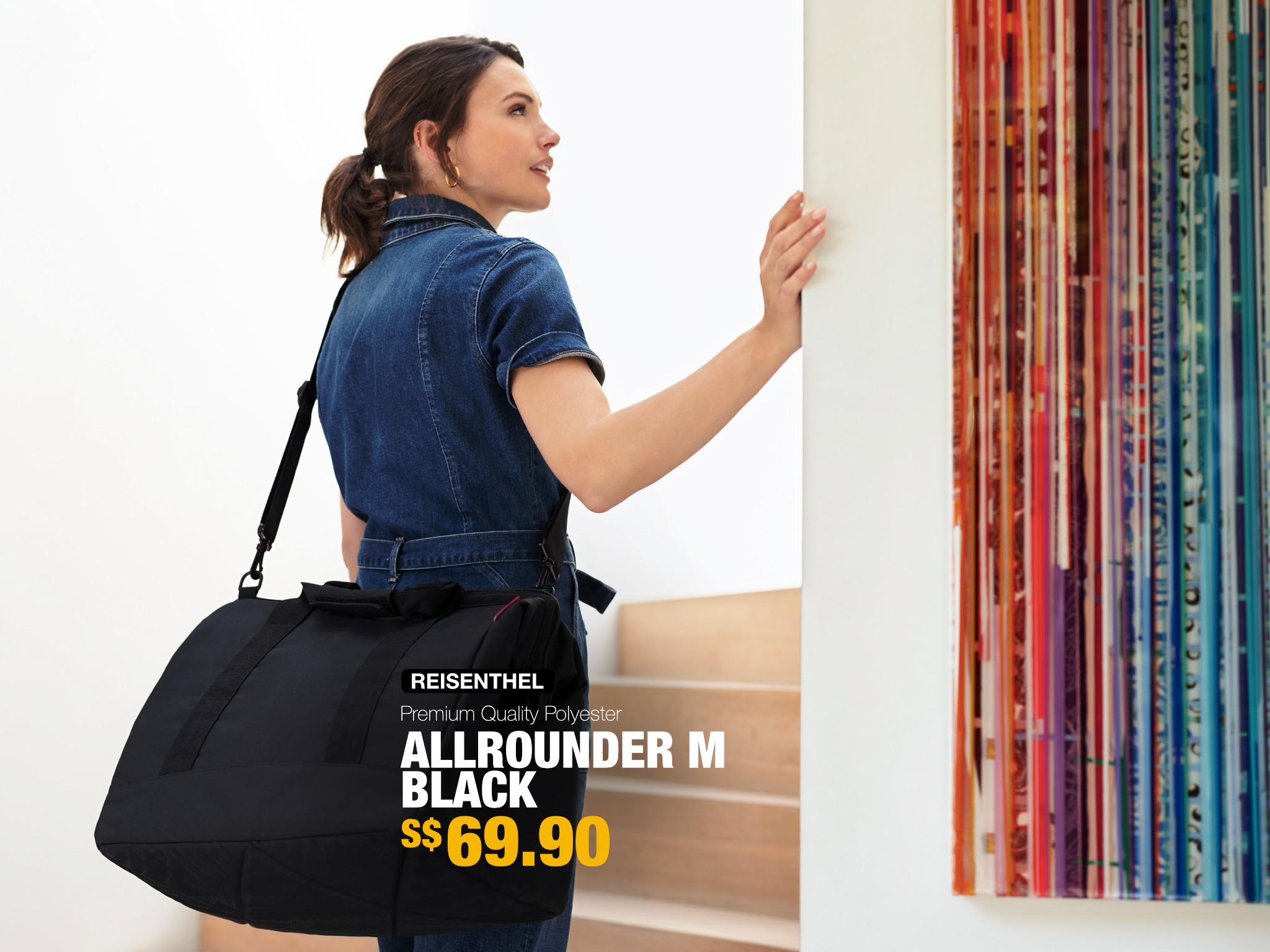 Berlin Reisenthel Singapore Allrounder M Black
