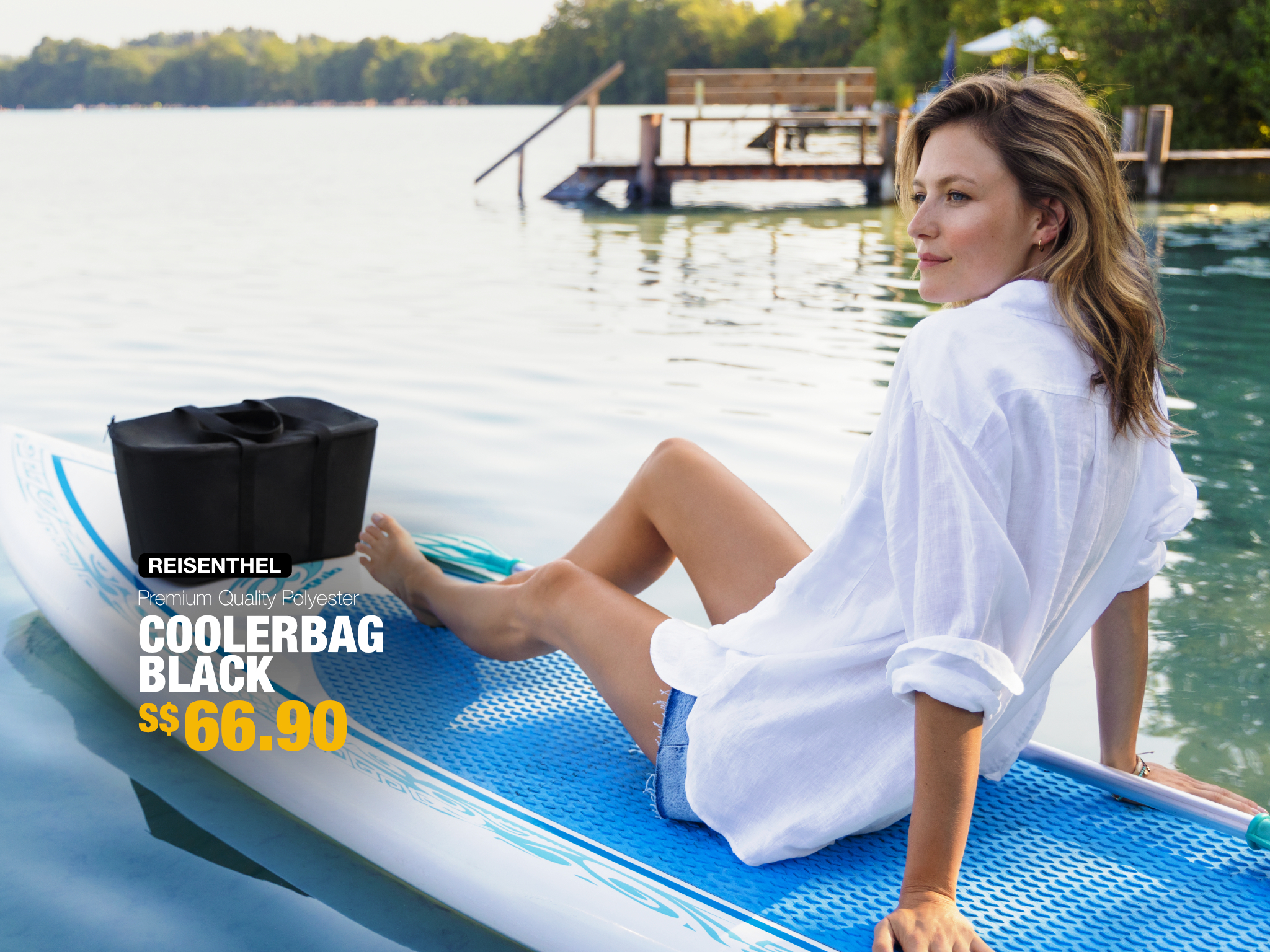 Berlin Reisenthel Singapore Coolerbag Black