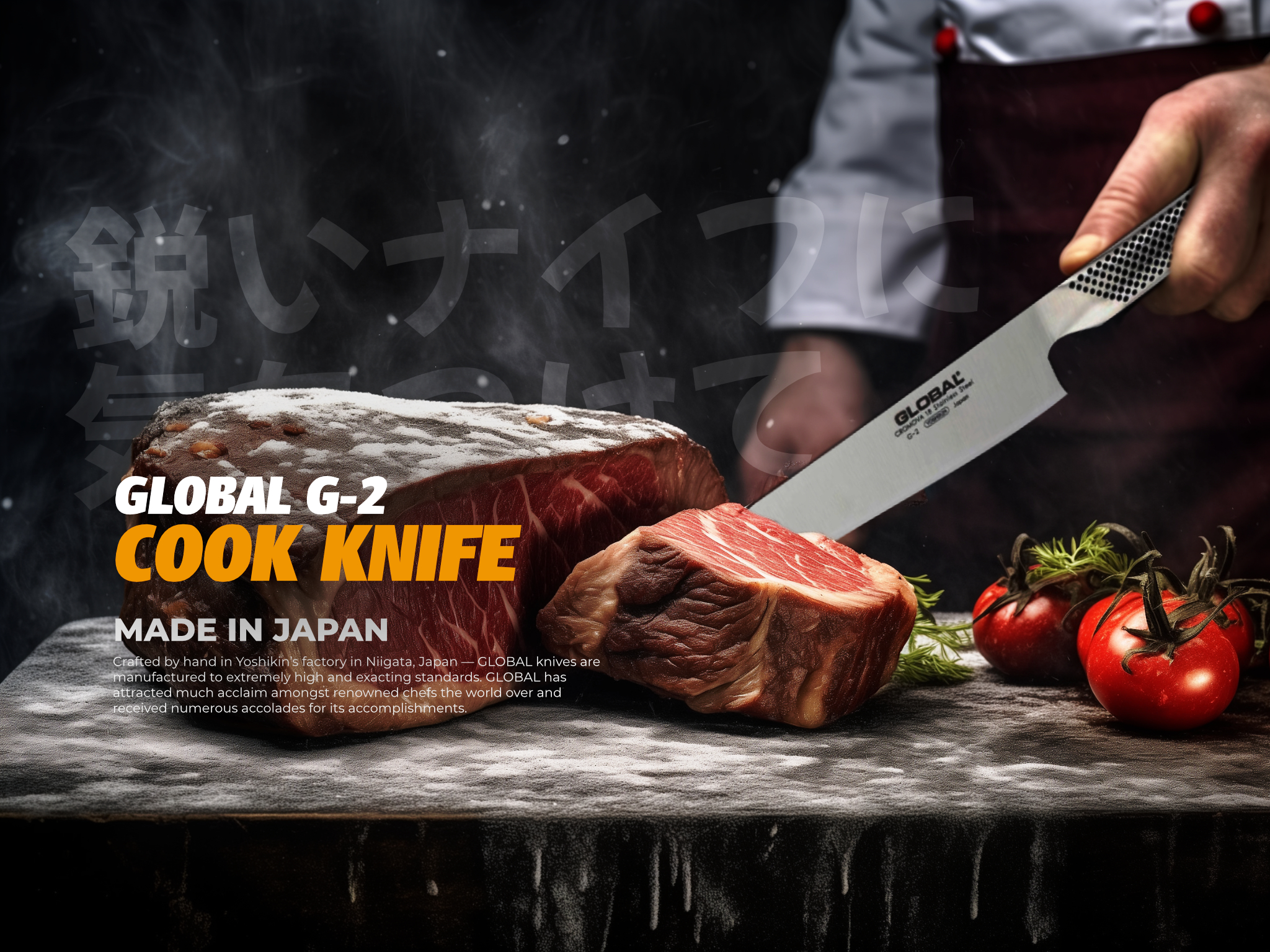 Mistletoe Global Knives Singapore G-2 Cook Knife