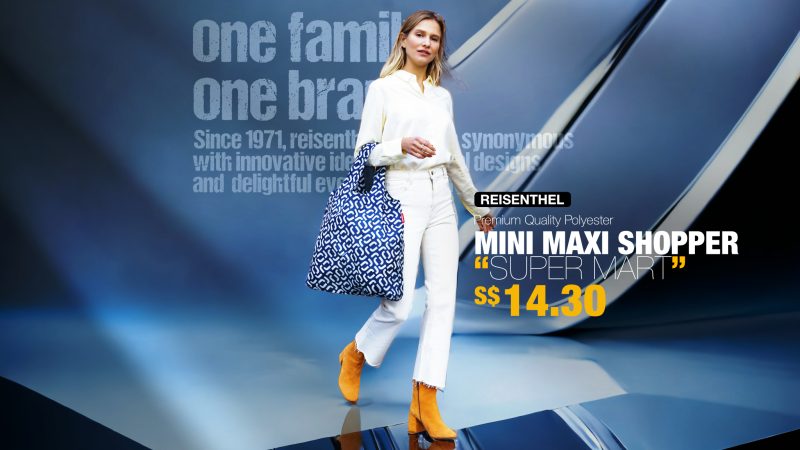 Tinseltown Reisenthel Singapore Mini Maxi Shopper Super Mart