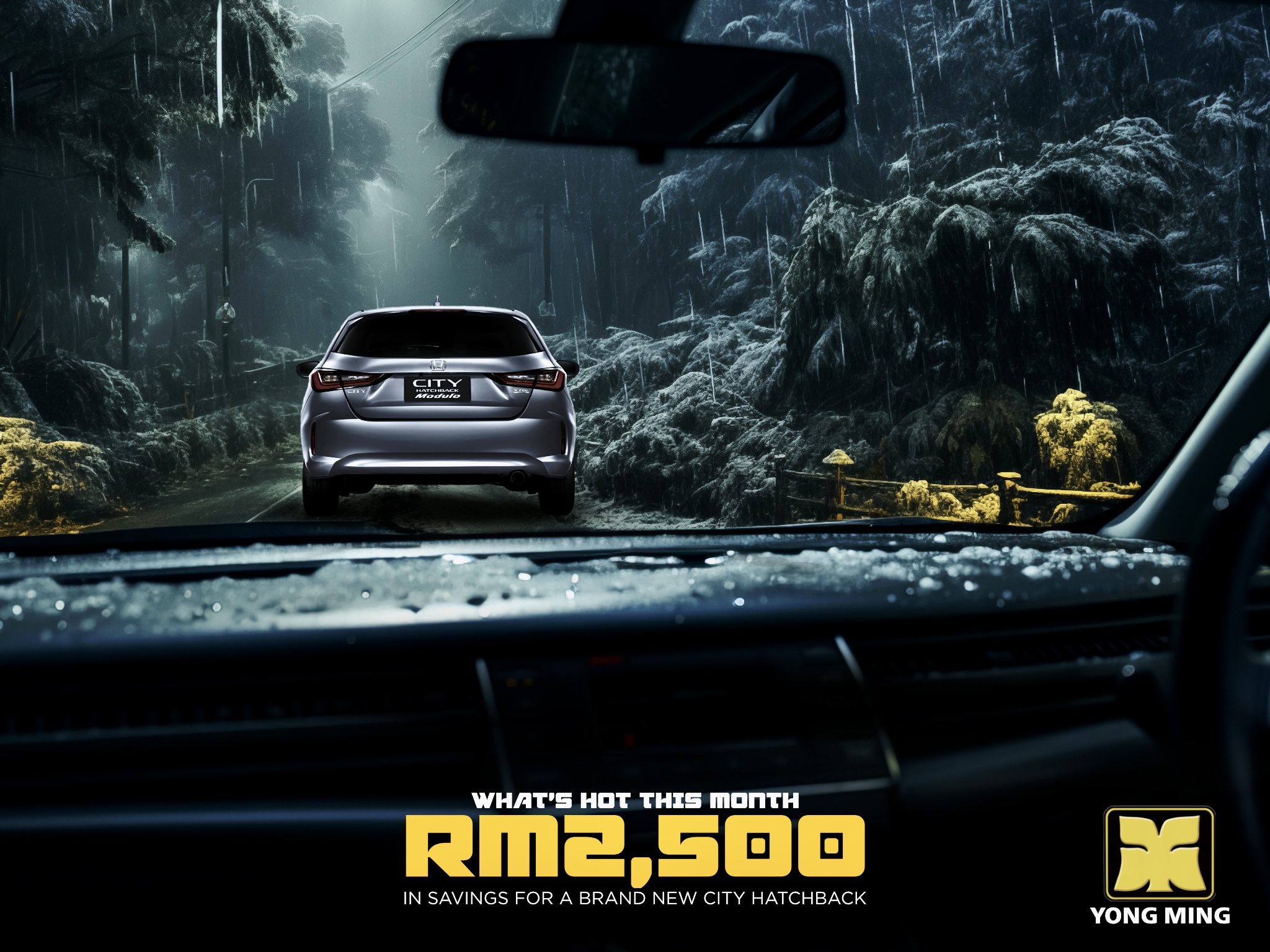 Tinted Glass Yong Ming Honda Malaysia November 2023 Promotion Honda City Hatchback
