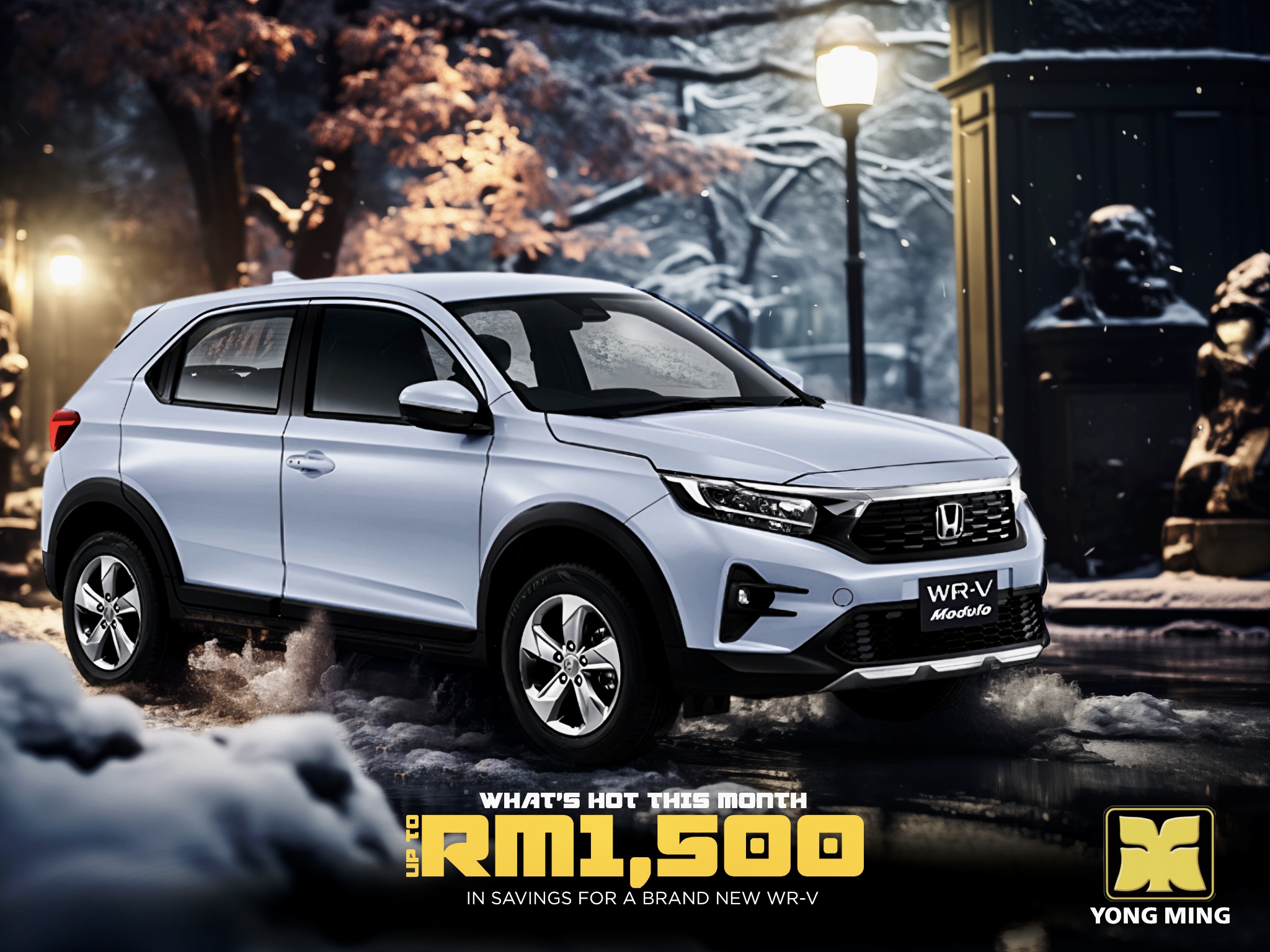 Tinted Glass Yong Ming Honda Malaysia November 2023 Promotion Honda WR-V