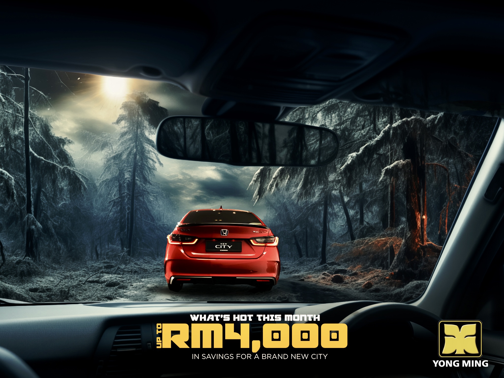 Tinted Glass Yong Ming Honda Malaysia November 2023 Promotion Honda City