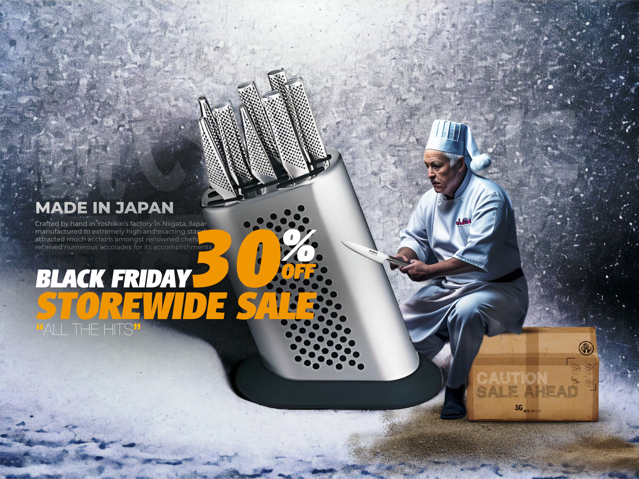 Black Friday 2023 Global Knives Singapore 30% Storewide Sale Event